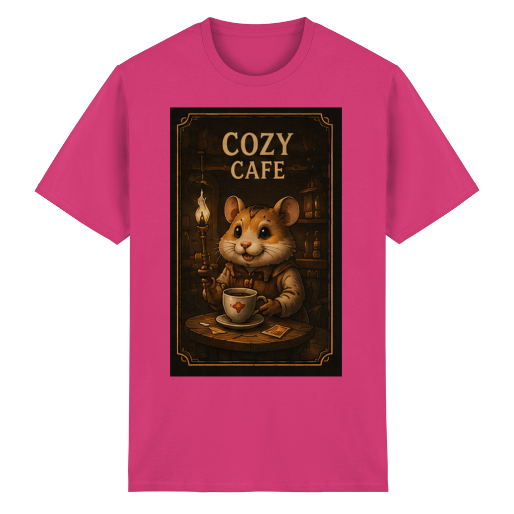 Cozy Café - Heavy Cotton T-Shirt