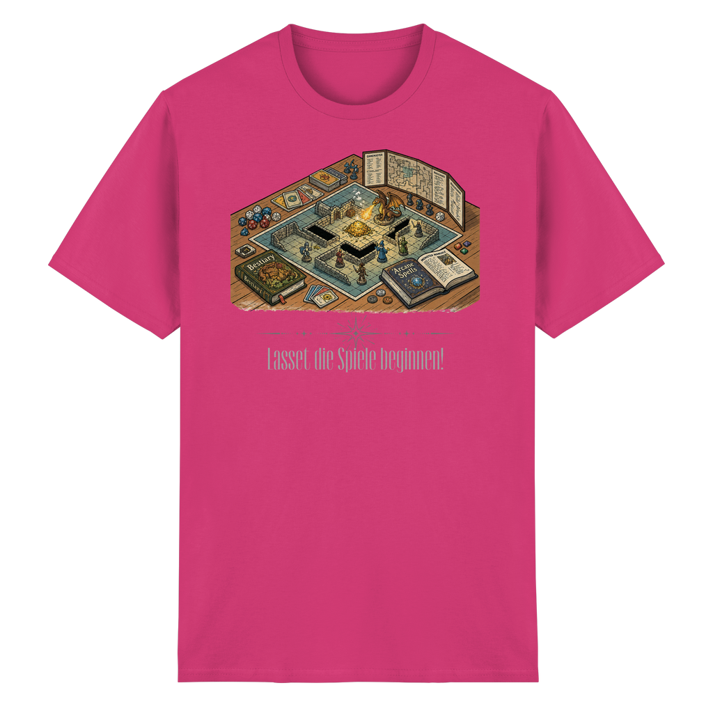 Lasset die Spiele beginnen!  - Heavy Cotton T-Shirt