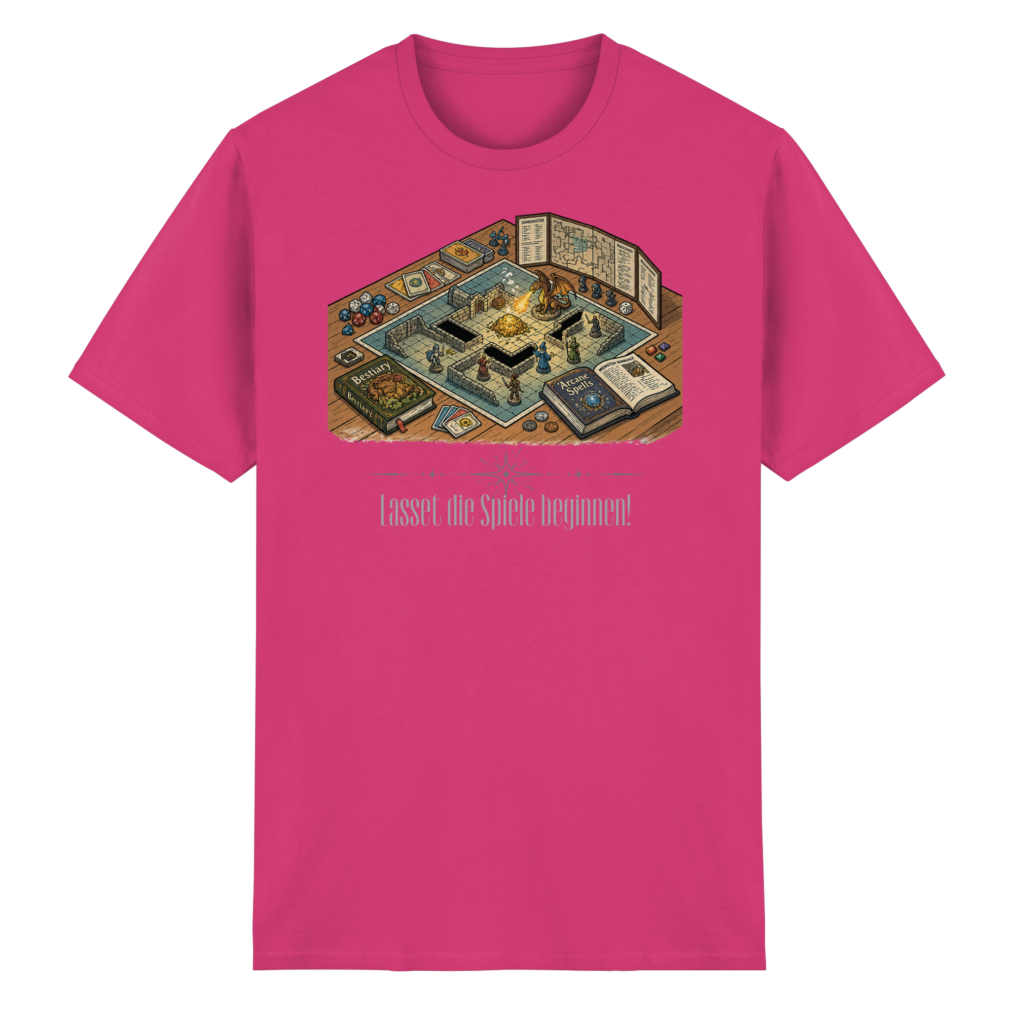 Lasset die Spiele beginnen!  - Heavy Cotton T-Shirt