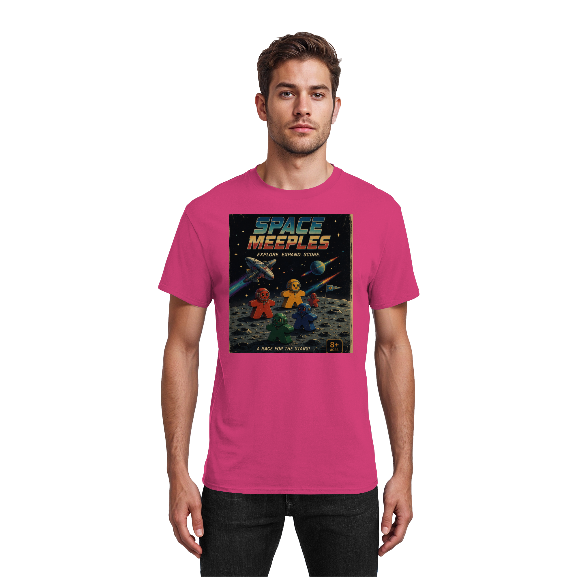 Space Maples - Heavy Cotton T-Shirt