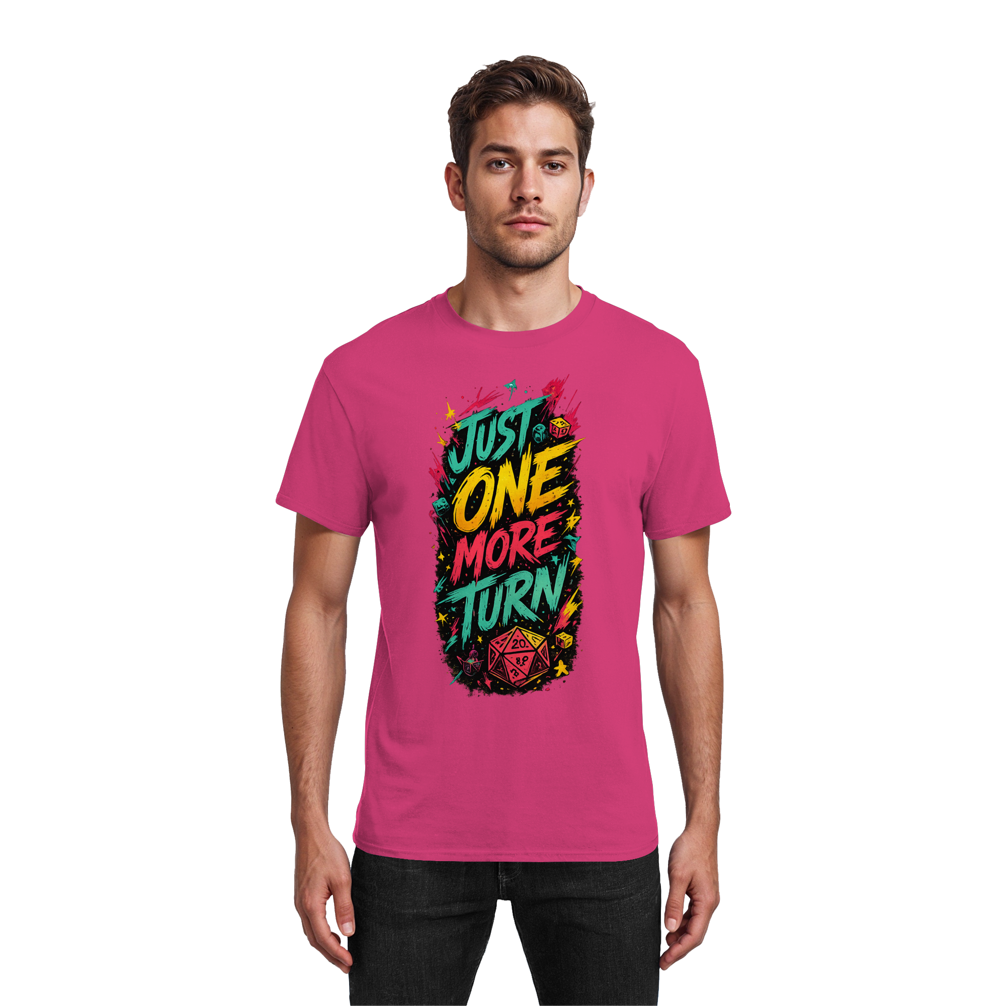 Just One More Turn! - Heavy Cotton T-Shirt
