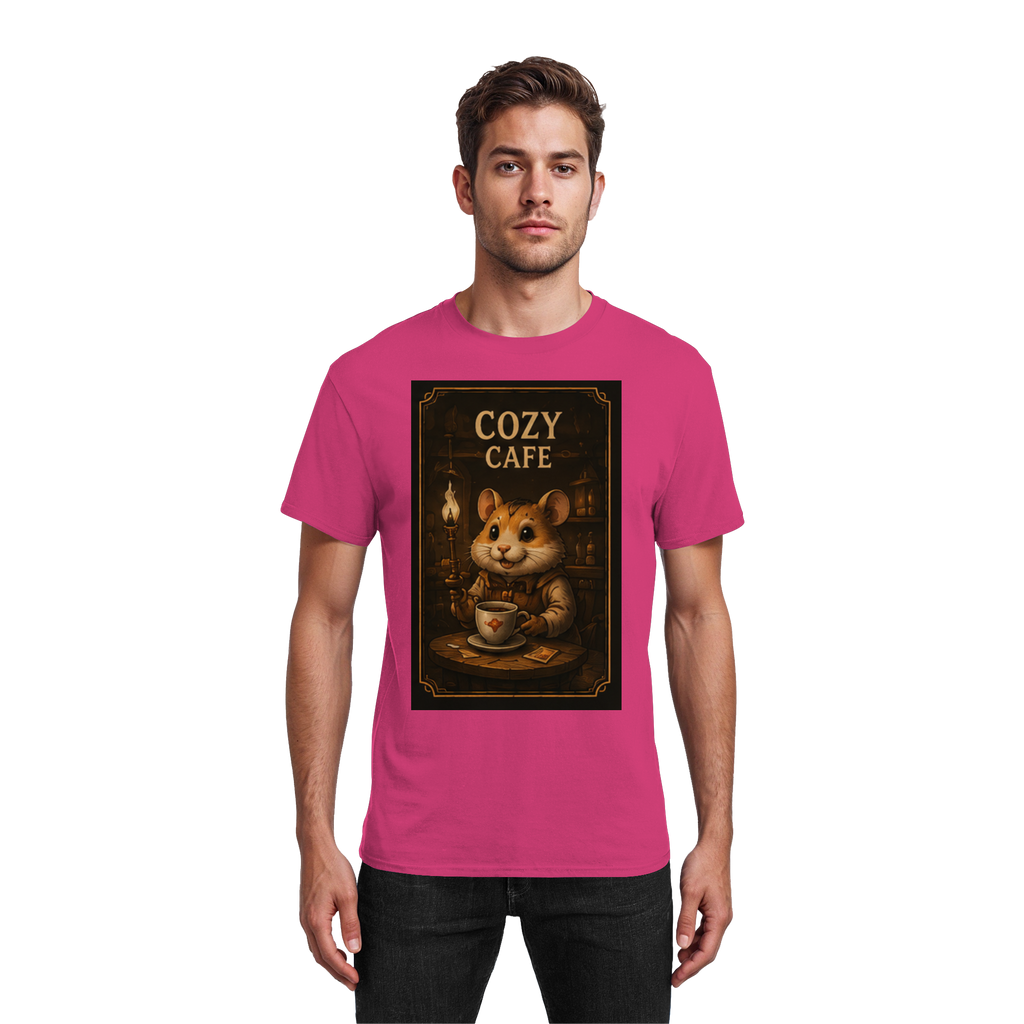 Cozy Café - Heavy Cotton T-Shirt