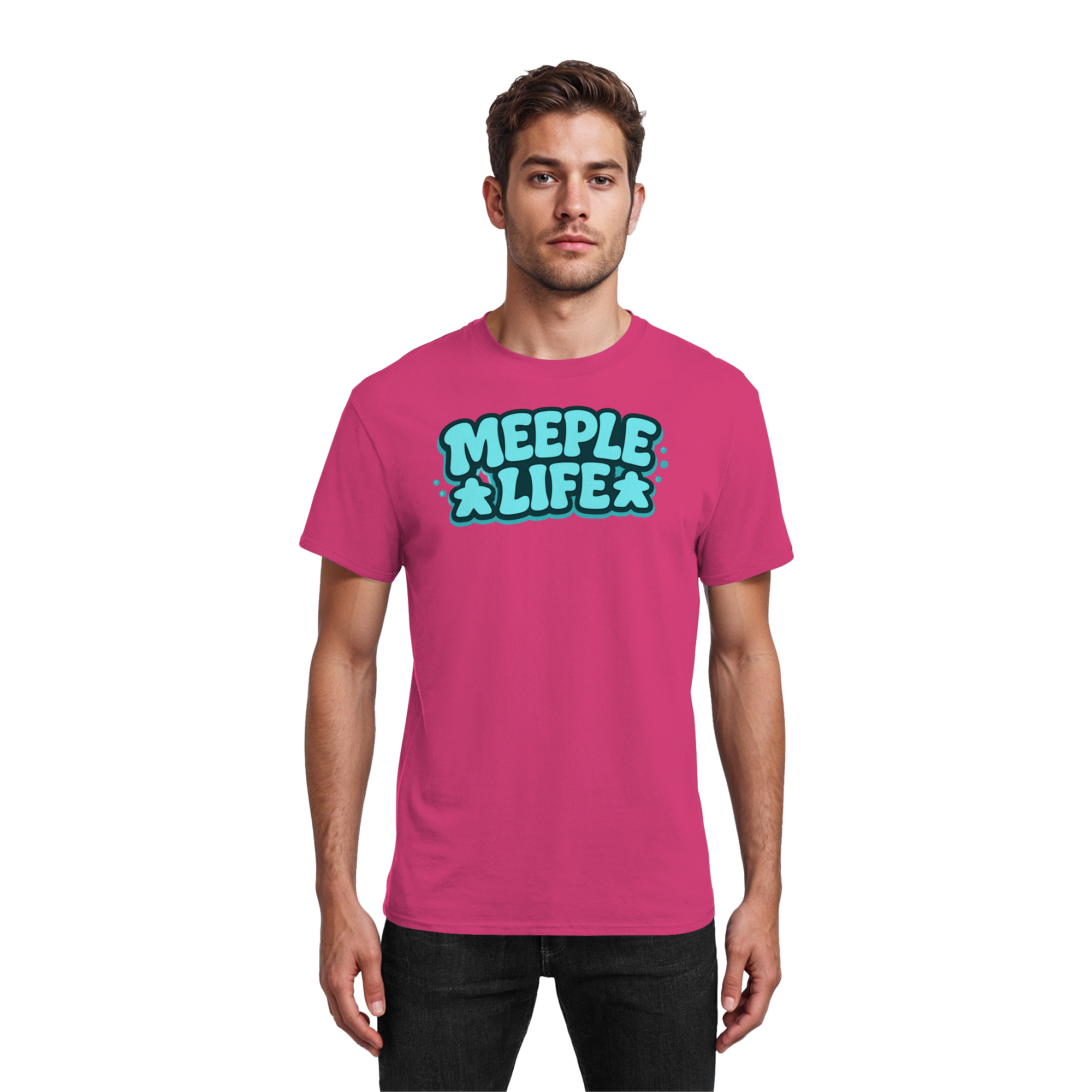 Meeple Life - Heavy Cotton T-Shirt
