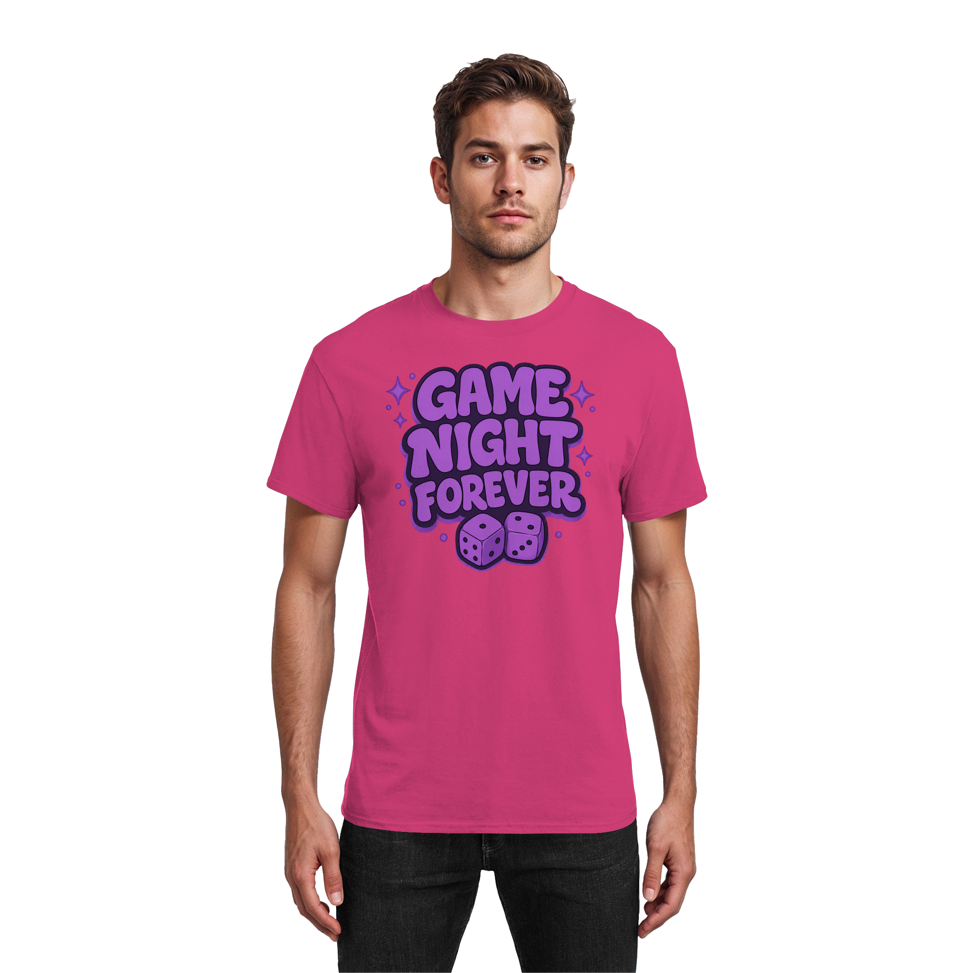 Game Night Forever! - Heavy Cotton T-Shirt
