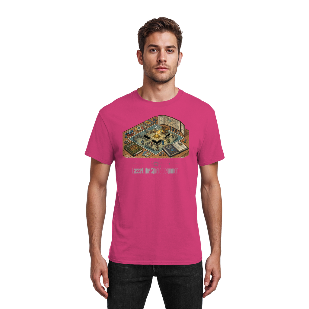 Lasset die Spiele beginnen!  - Heavy Cotton T-Shirt