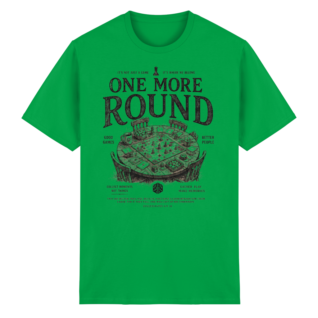 One More Round - Heavy Cotton T-Shirt
