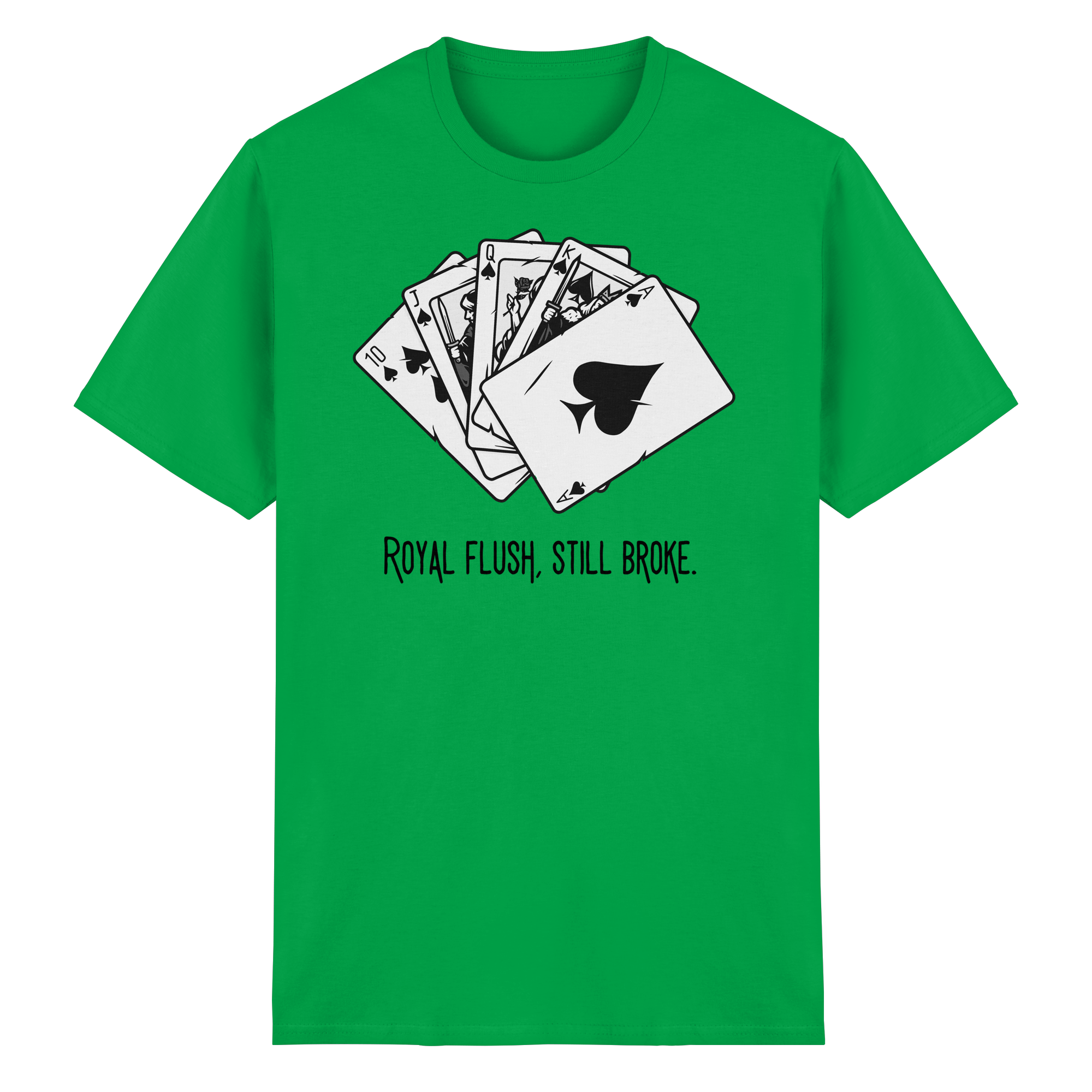 Ace Up My Sleeve - Heavy Cotton T-Shirt