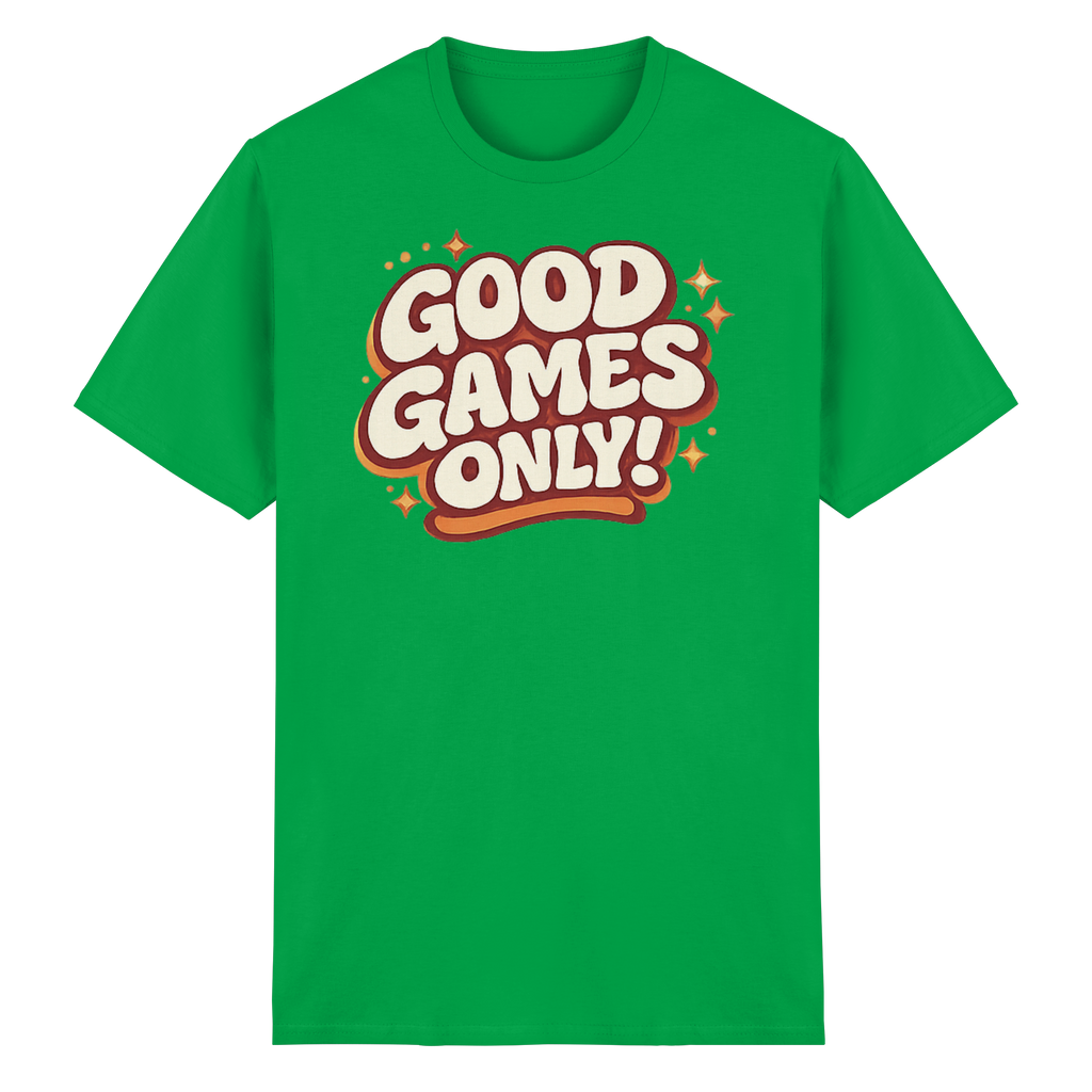 Good Games Only! - Heavy Cotton T-Shirt