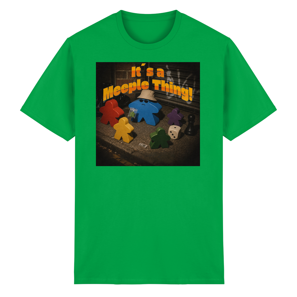 It's a Meeple Thing! - Heavy Cotton T-Shirt