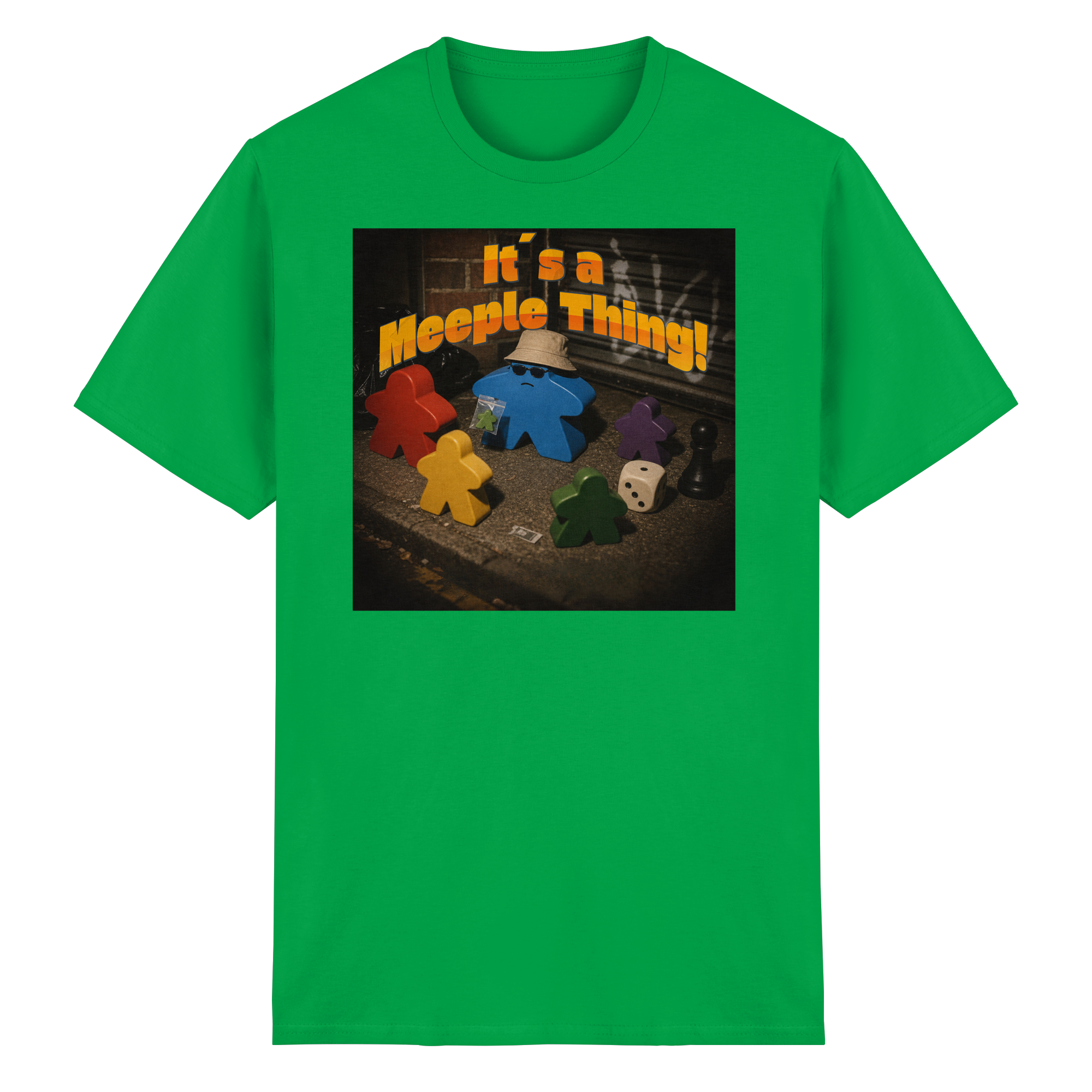 It's a Meeple Thing! - Heavy Cotton T-Shirt