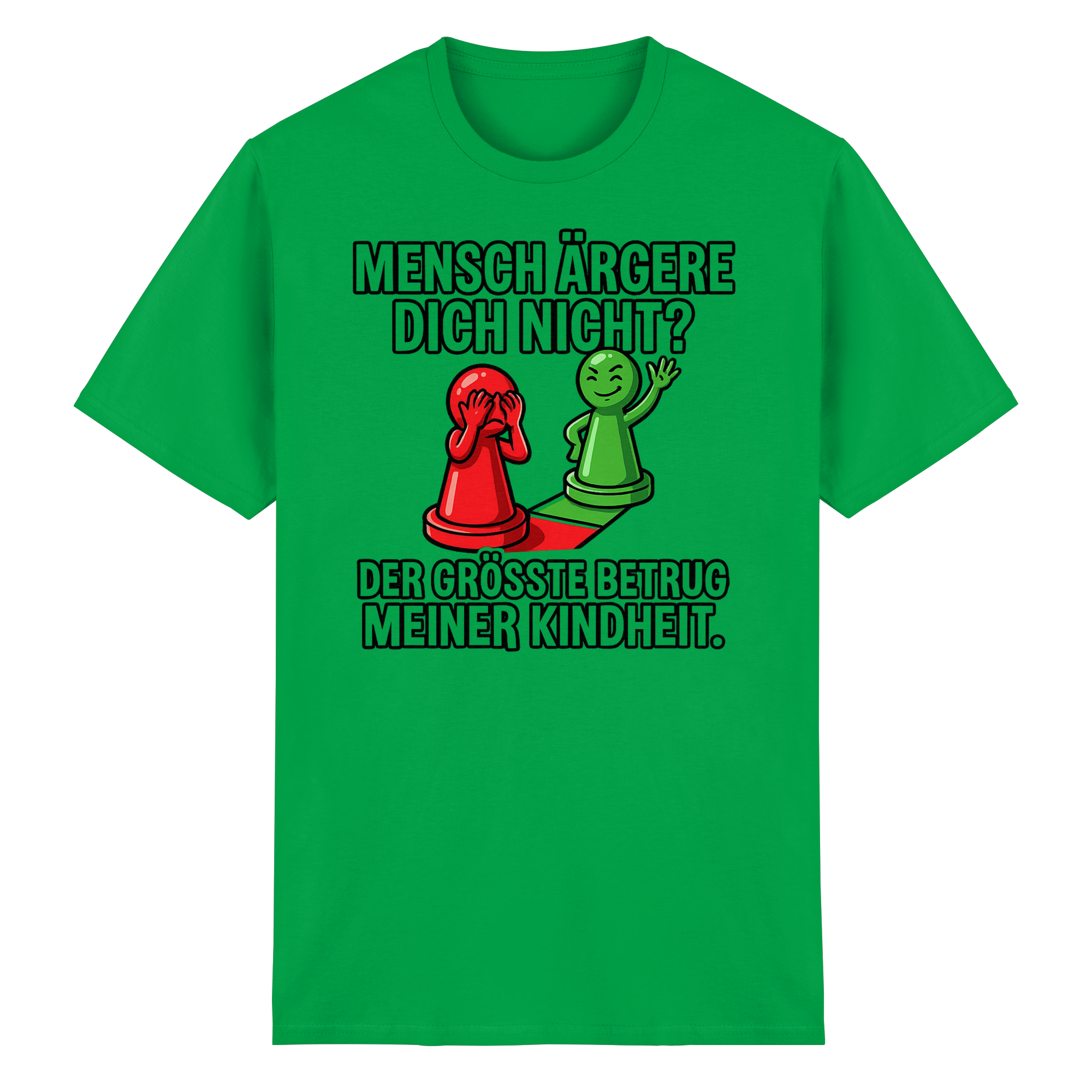 Mensch ärgere dich nicht? – Passiert. - Heavy Cotton T-Shirt