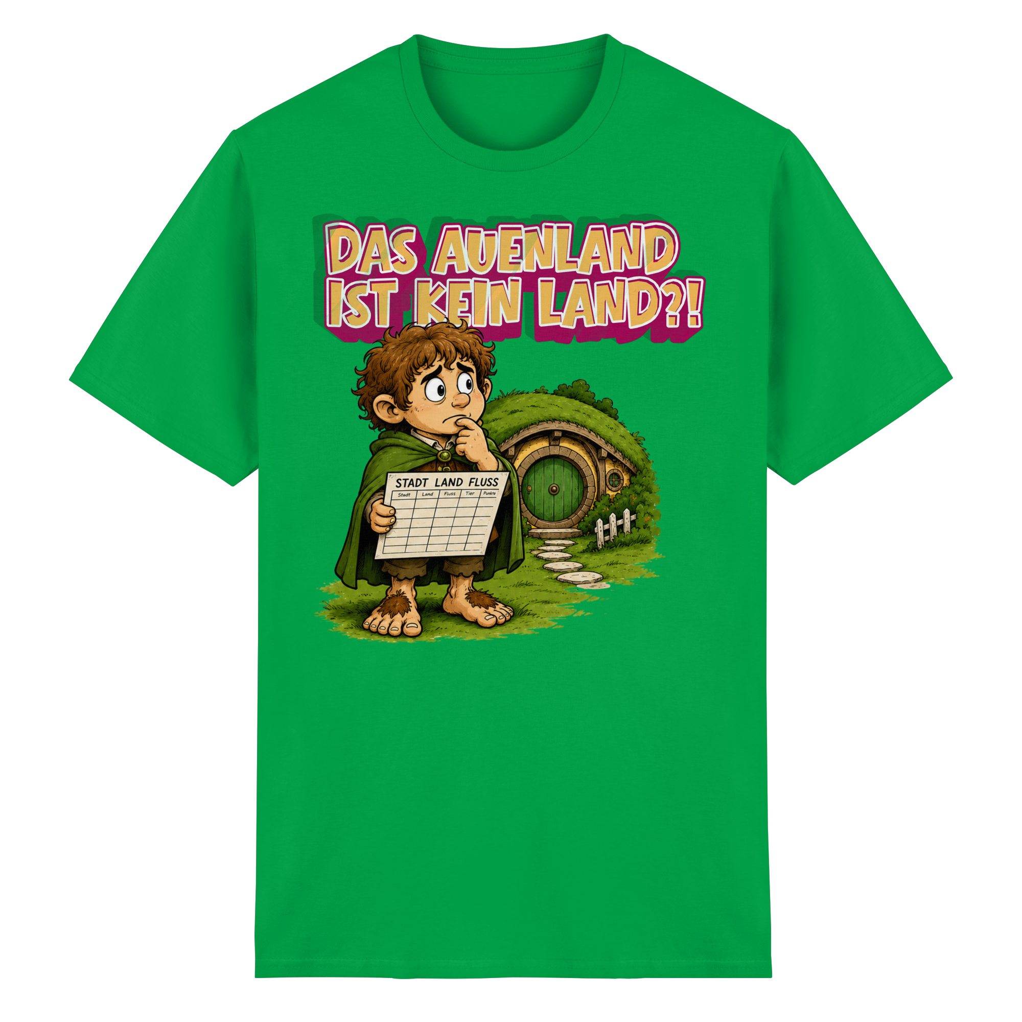 Das Auenland ist kein Land?! - Heavy Cotton T-Shirt