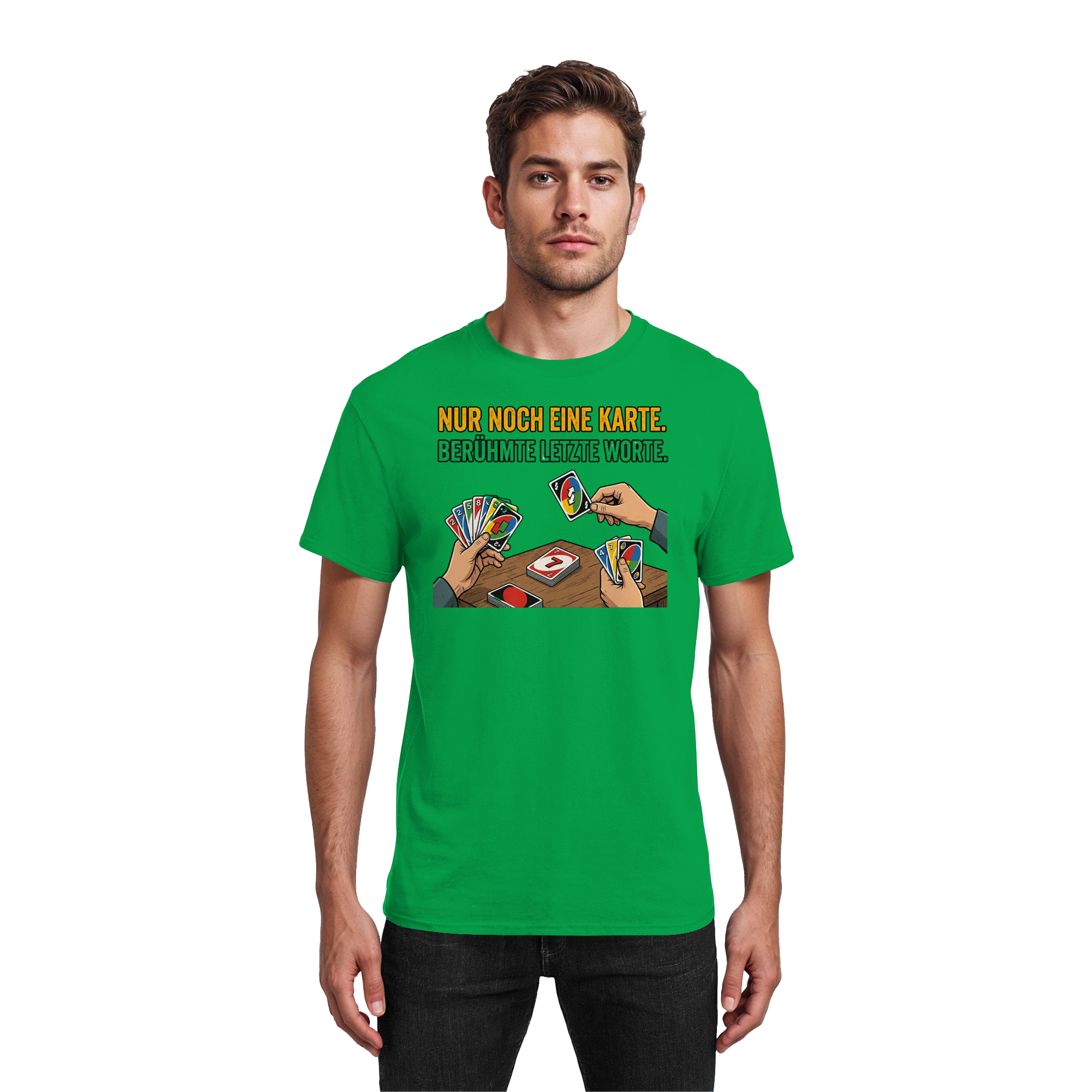 Nur noch eine Karte! - Heavy Cotton T-Shirt