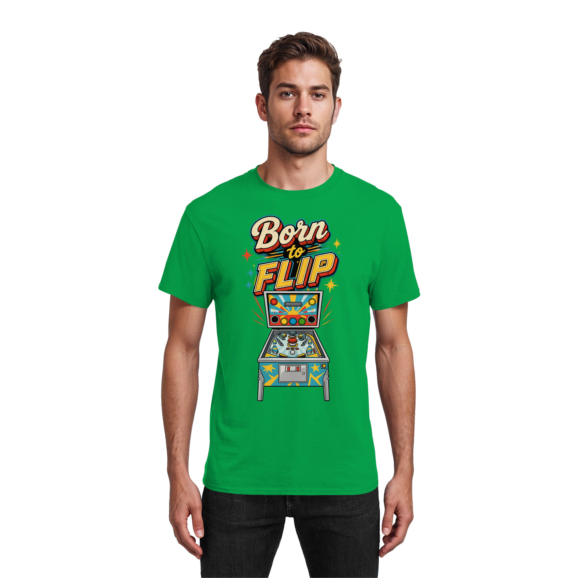 Born to Flip - Heavy Cotton T-Shirt