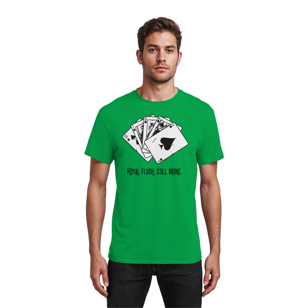 Ace Up My Sleeve - Heavy Cotton T-Shirt