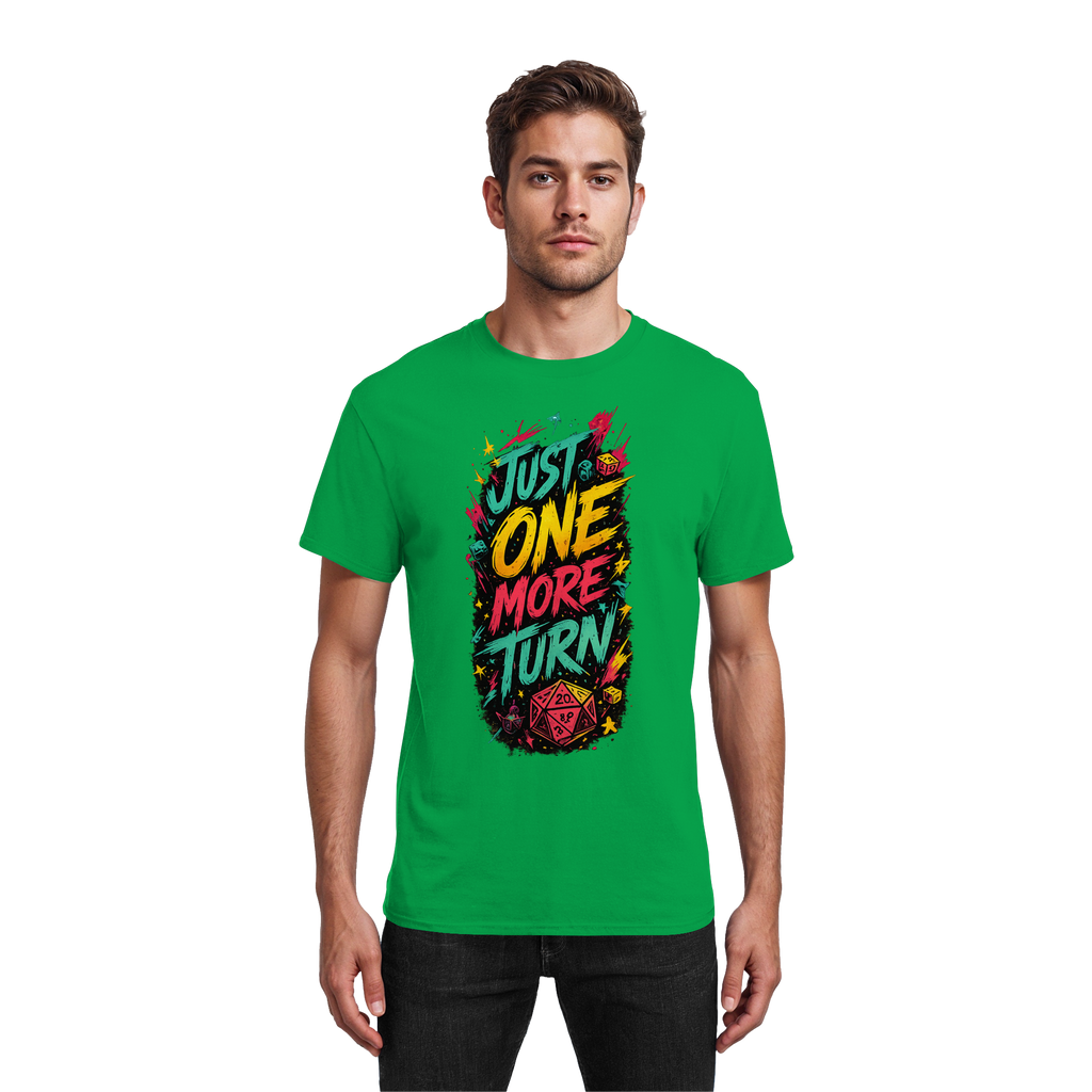 Just One More Turn! - Heavy Cotton T-Shirt