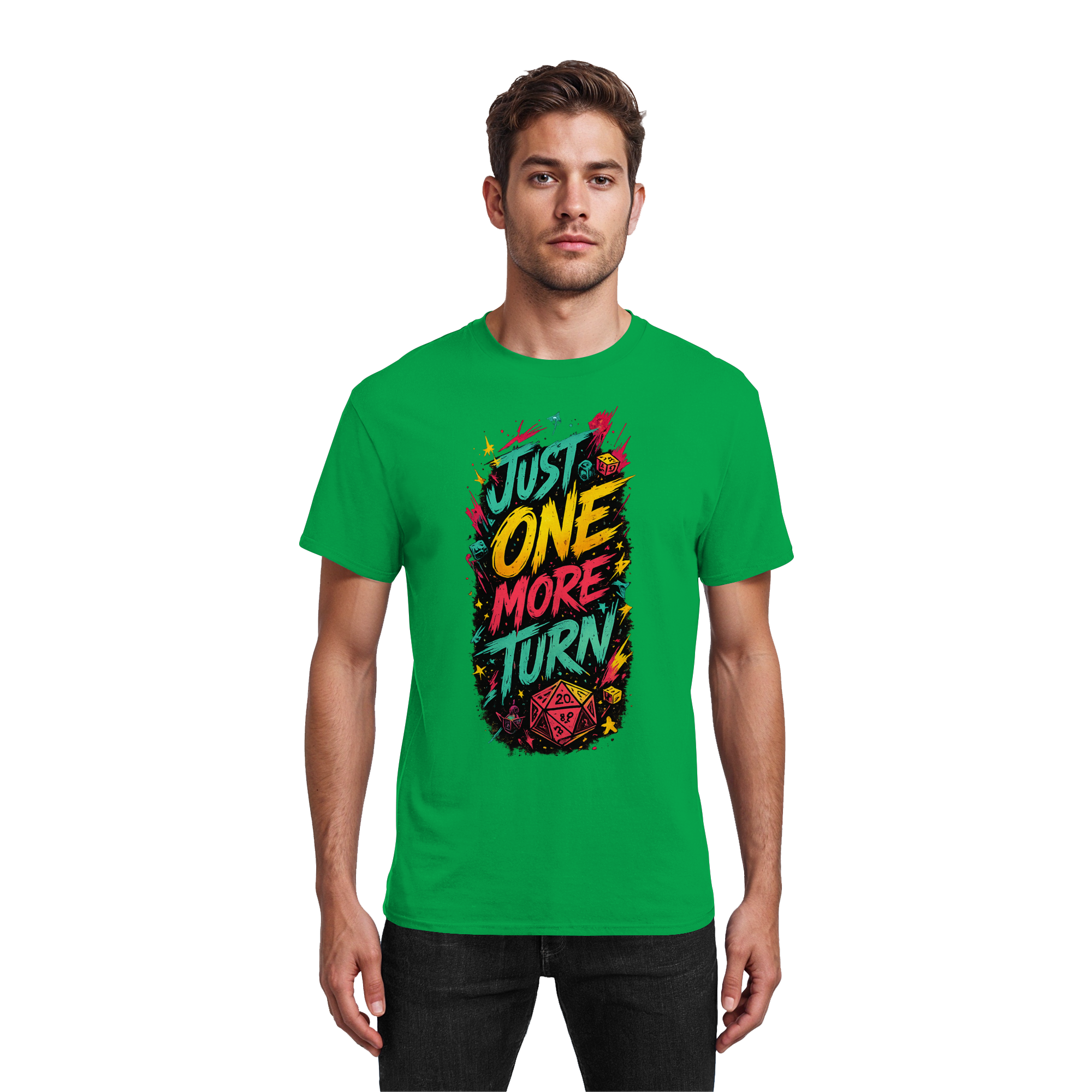 Just One More Turn! - Heavy Cotton T-Shirt