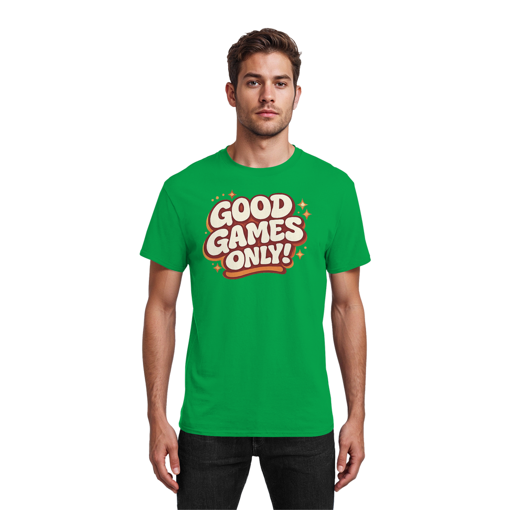 Good Games Only! - Heavy Cotton T-Shirt