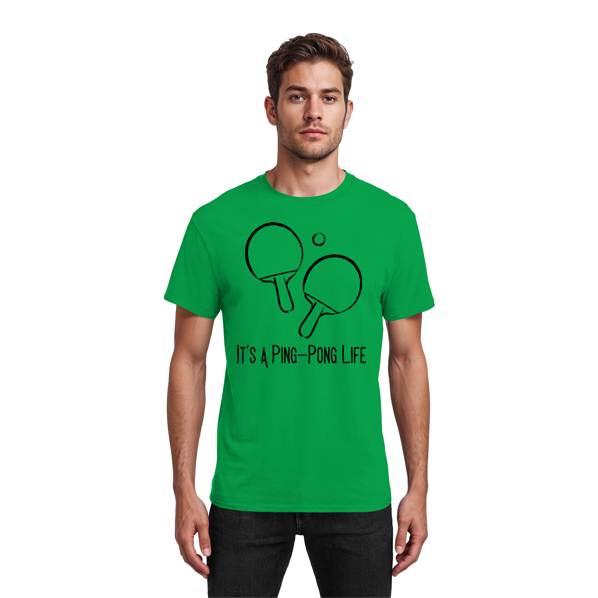 It's a Ping-Pong Life - Heavy Cotton T-Shirt