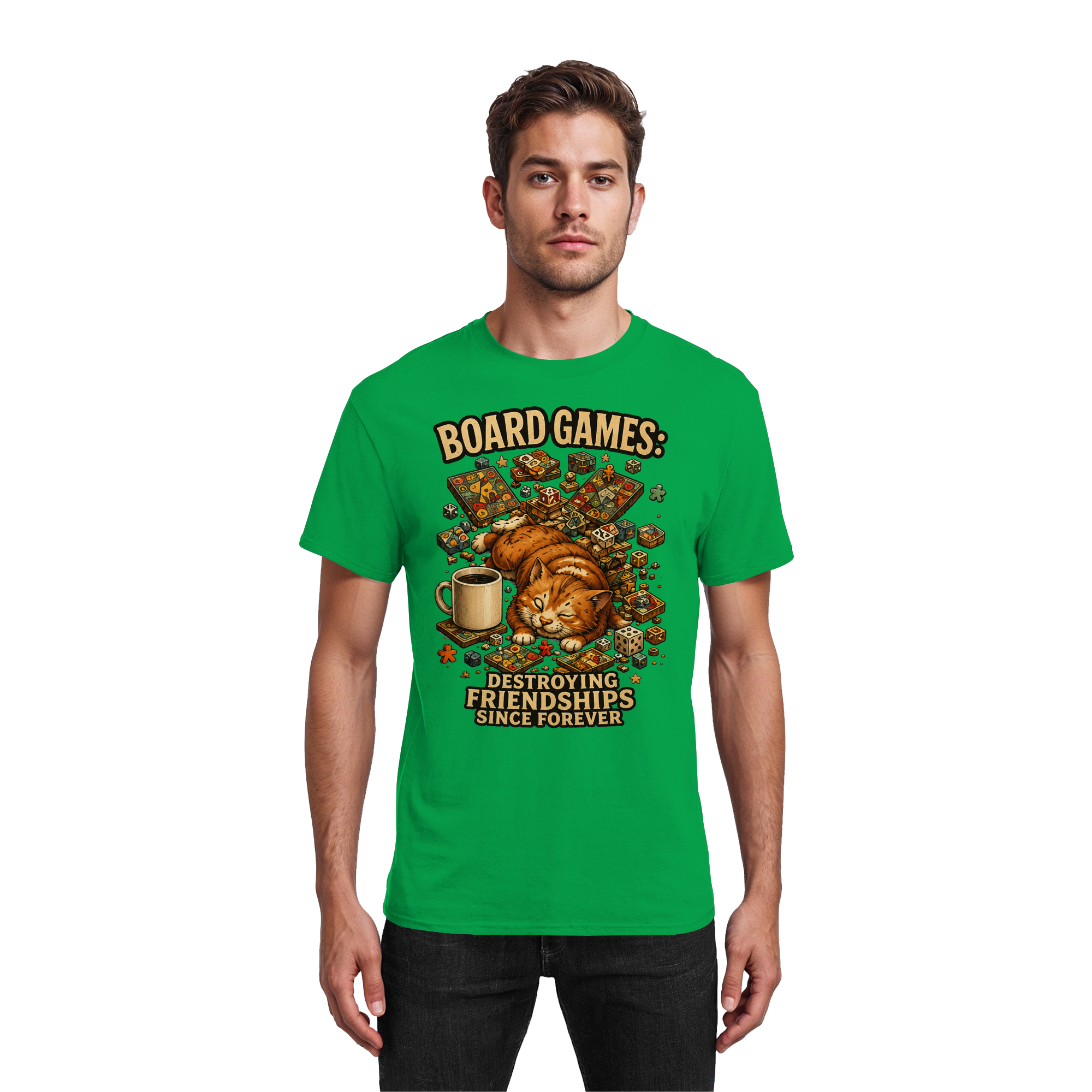Board Games - Heavy Cotton T-Shirt