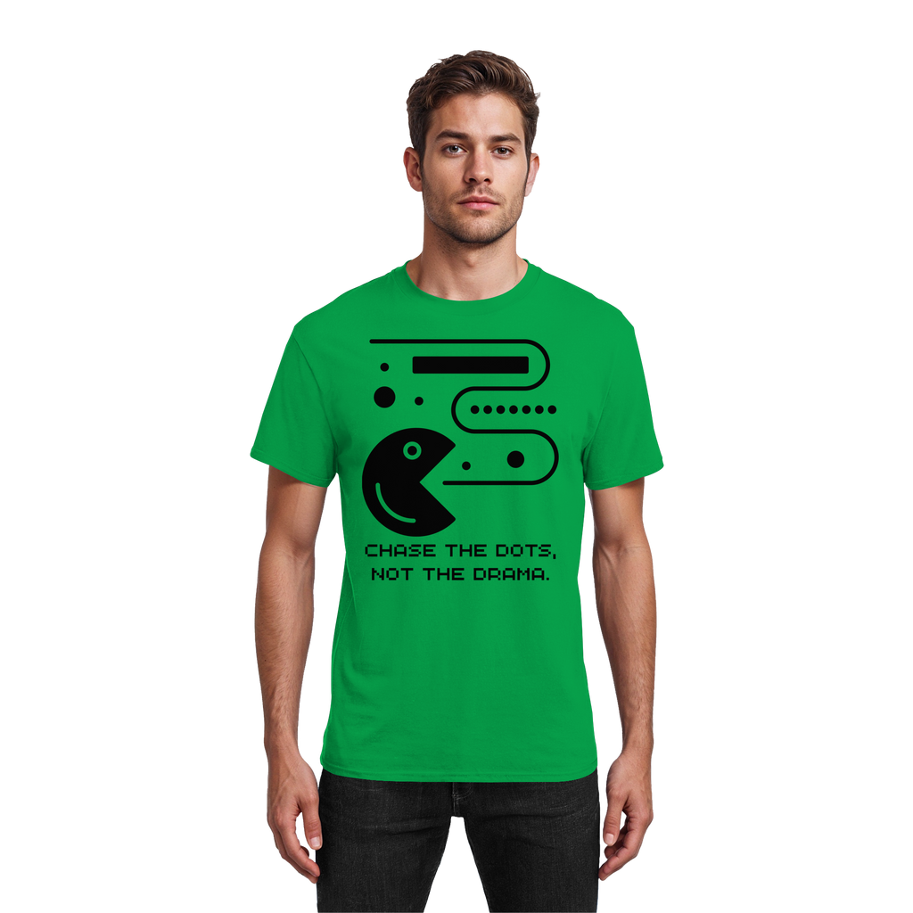 Chase the Dots, Not the Drama - Heavy Cotton T-Shirt