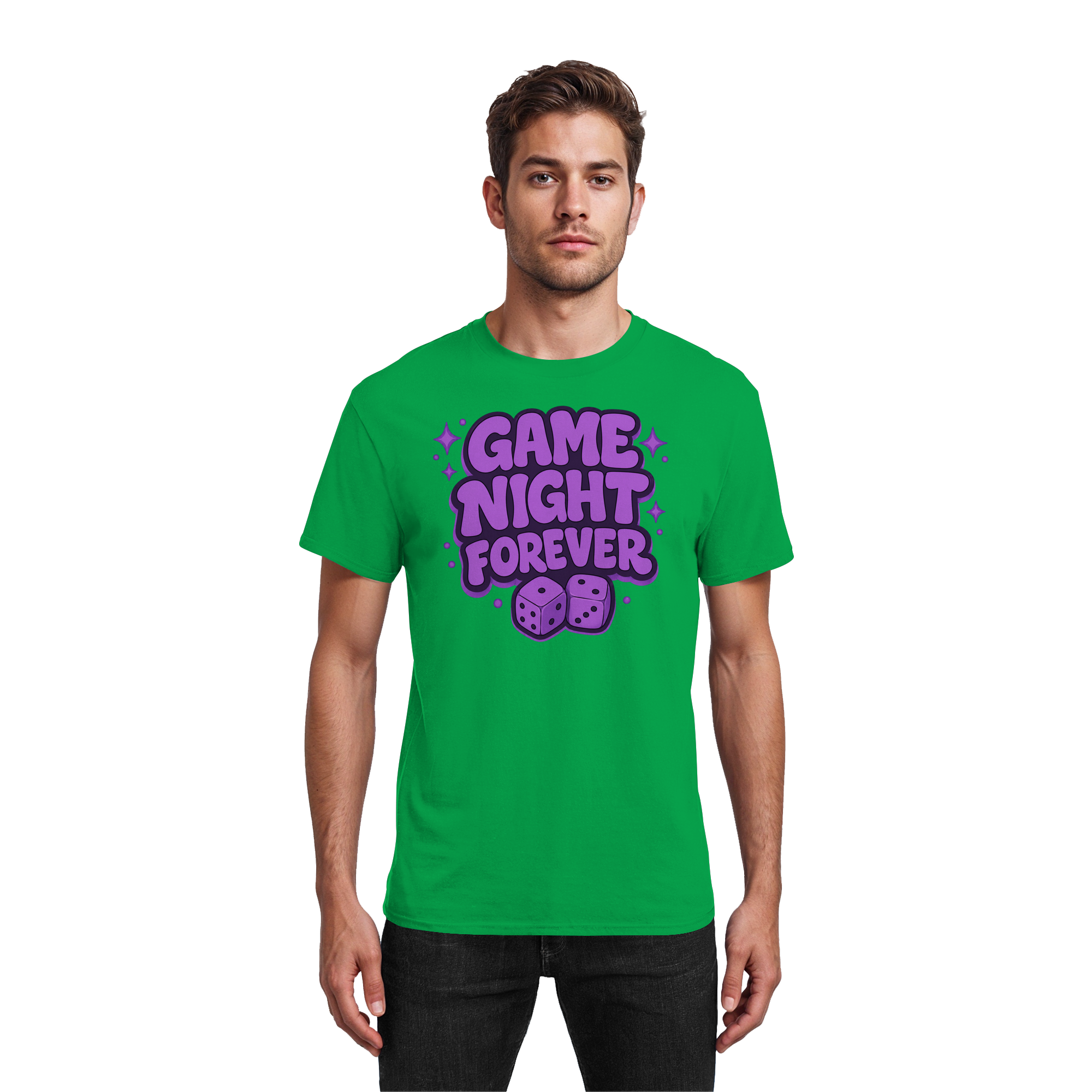 Game Night Forever! - Heavy Cotton T-Shirt