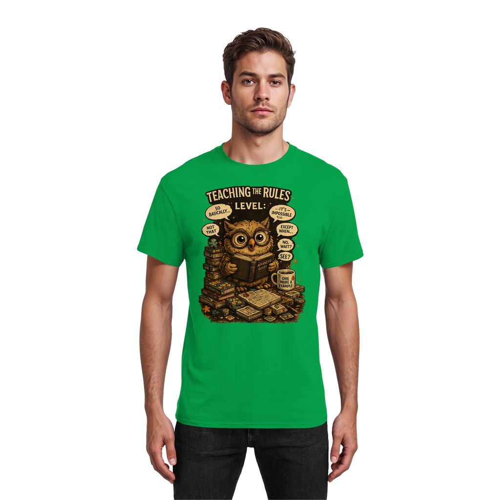 Teaching The Rules - Heavy Cotton T-Shirt