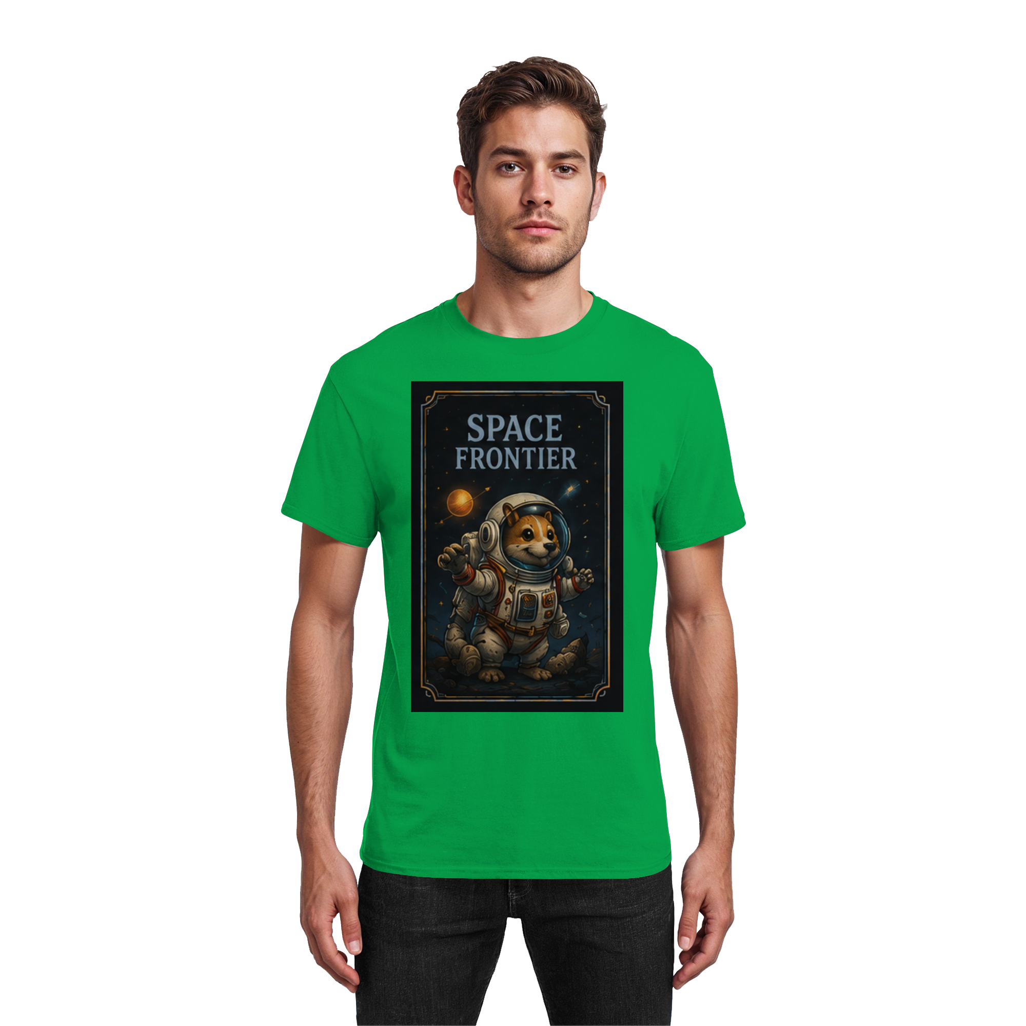 Space Frontier - Heavy Cotton T-Shirt