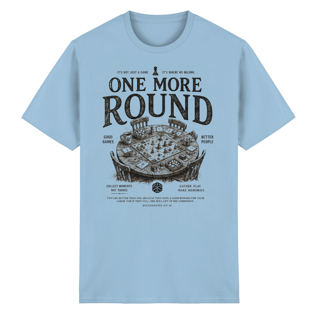 One More Round - Heavy Cotton T-Shirt