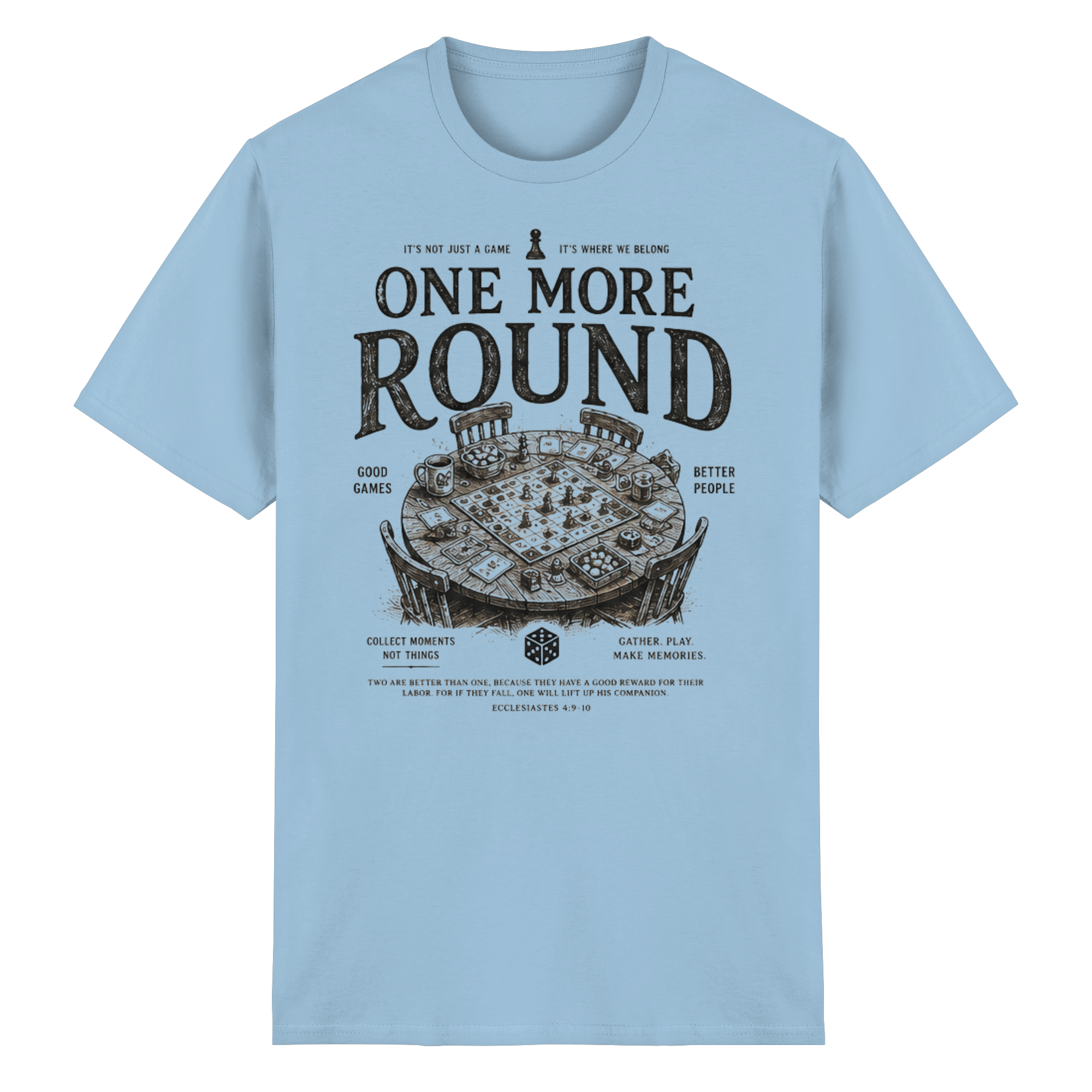 One More Round - Heavy Cotton T-Shirt