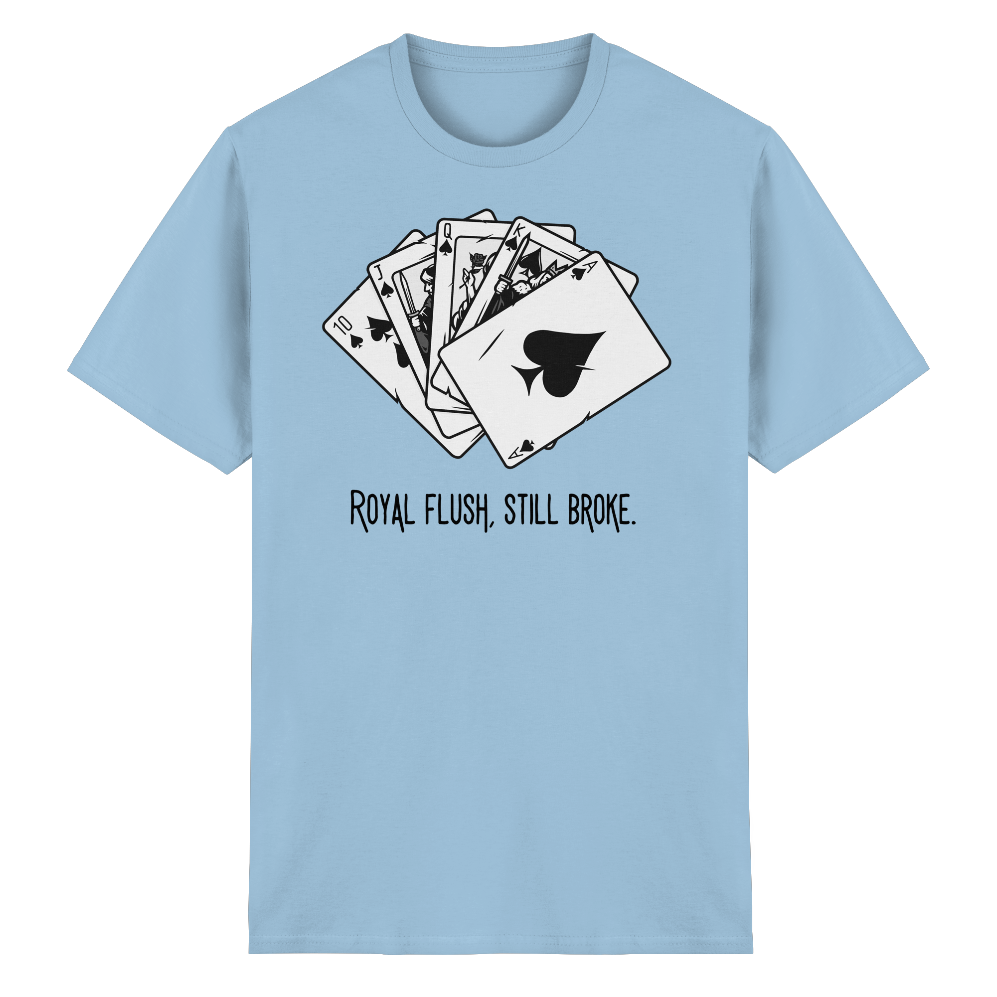 Ace Up My Sleeve - Heavy Cotton T-Shirt