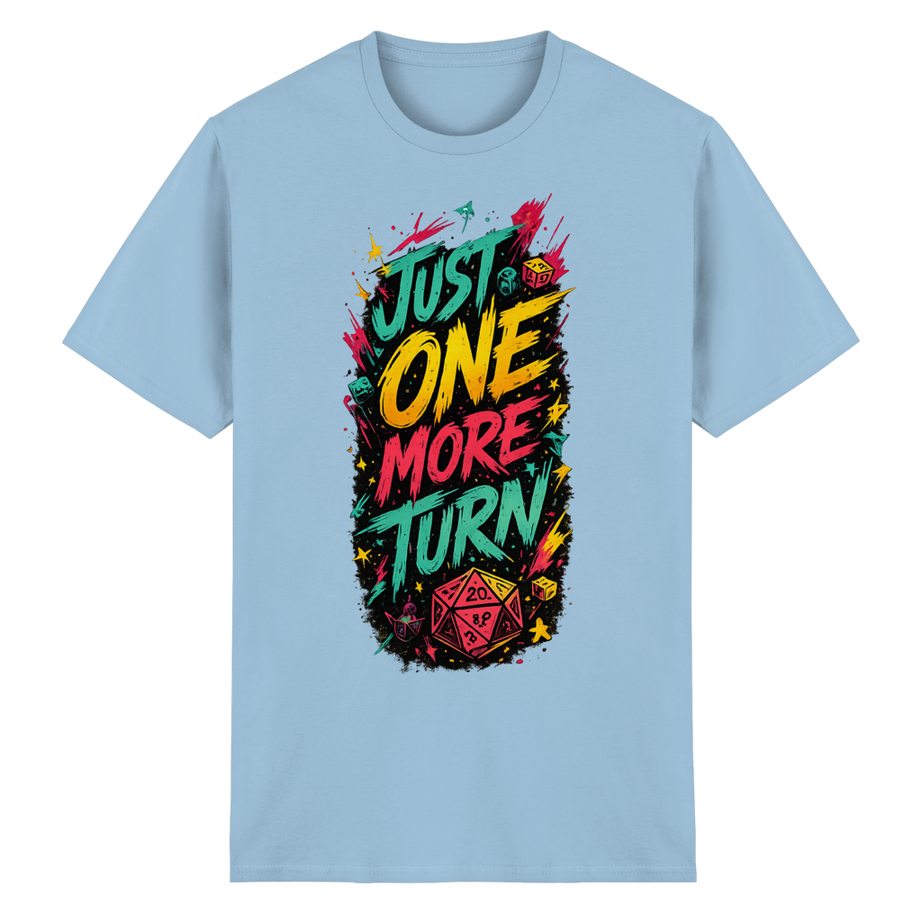 Just One More Turn! - Heavy Cotton T-Shirt