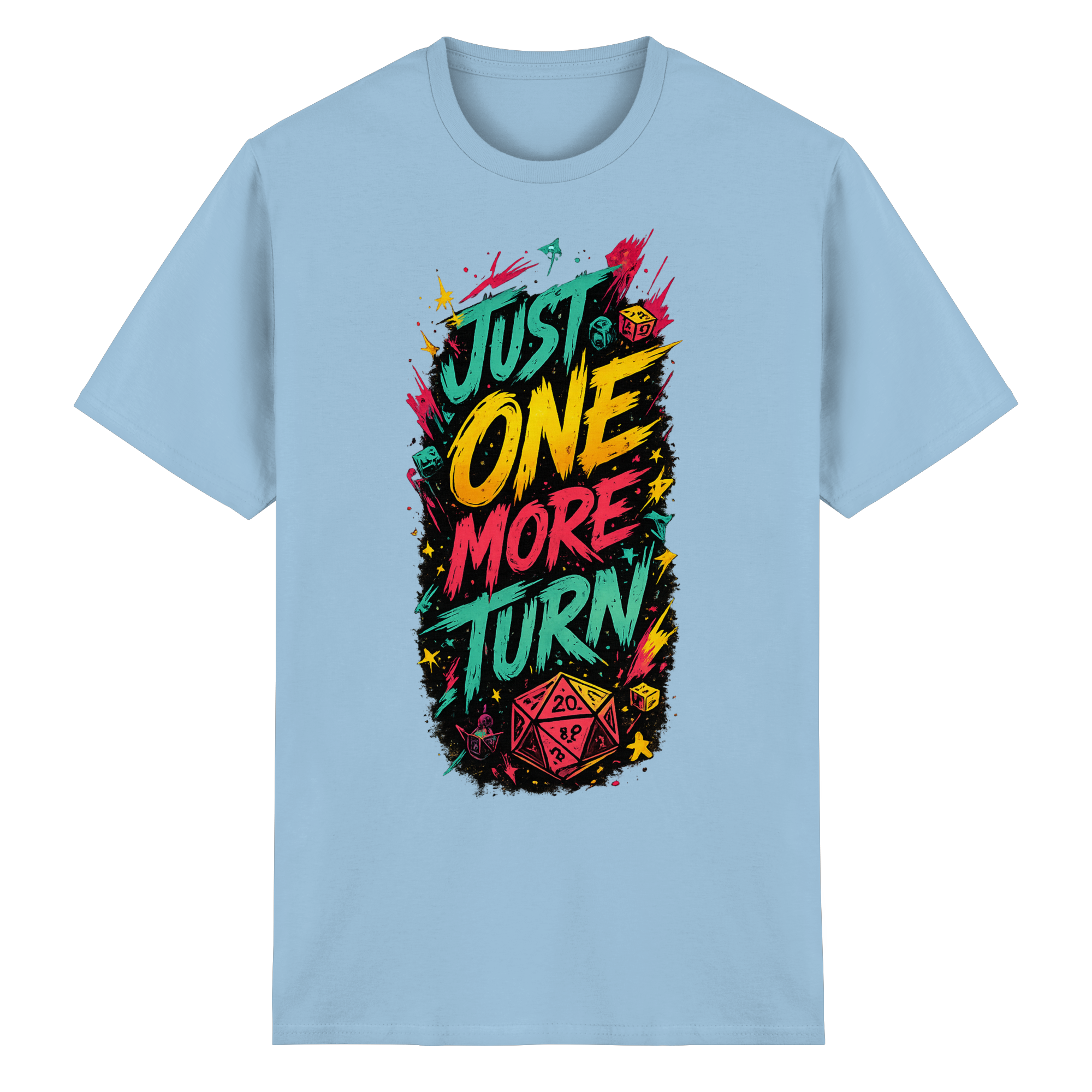 Just One More Turn! - Heavy Cotton T-Shirt