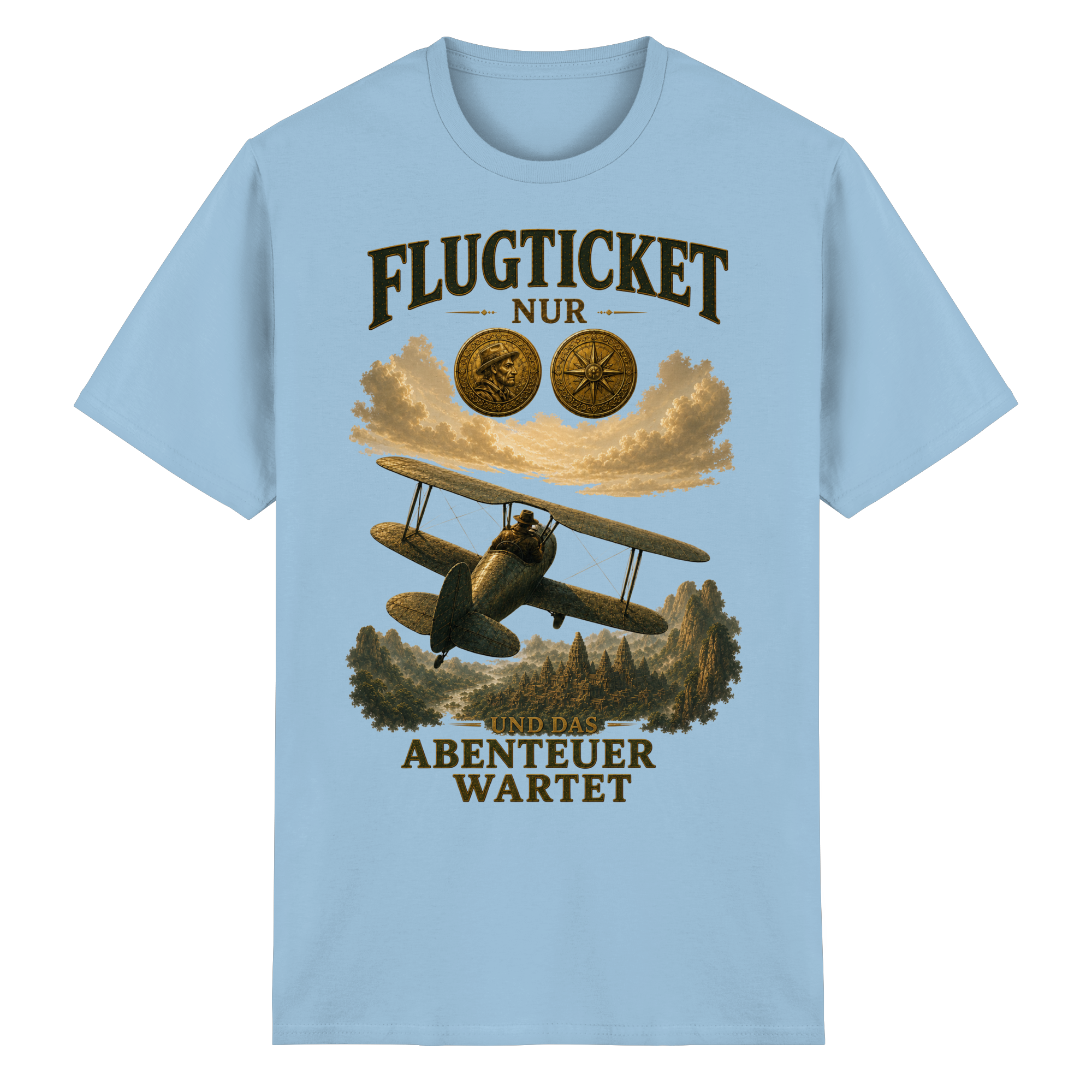 Adventure Ticket - Heavy Cotton T-Shirt