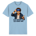 Alle wissen es. Ich frage nur. - Heavy Cotton T-Shirt