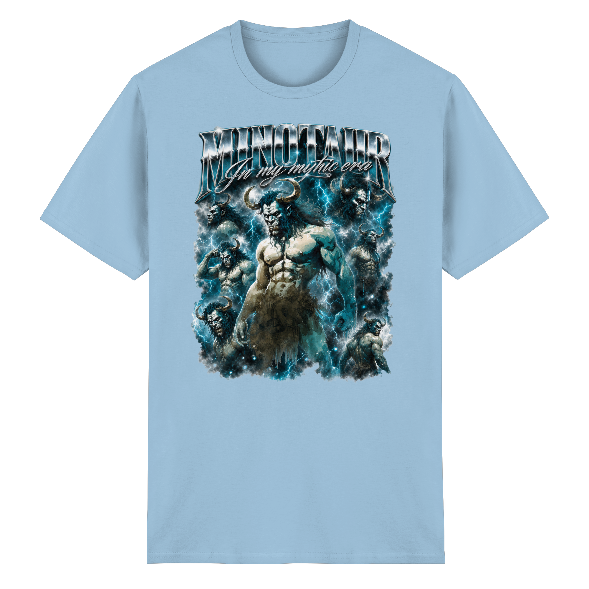 Minotaur in My Mythic Era - Heavy Cotton T-Shirt
