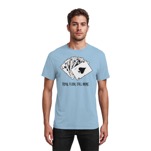 Ace Up My Sleeve - Heavy Cotton T-Shirt