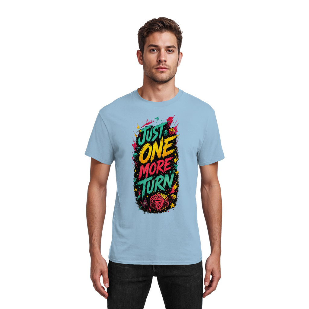 Just One More Turn! - Heavy Cotton T-Shirt