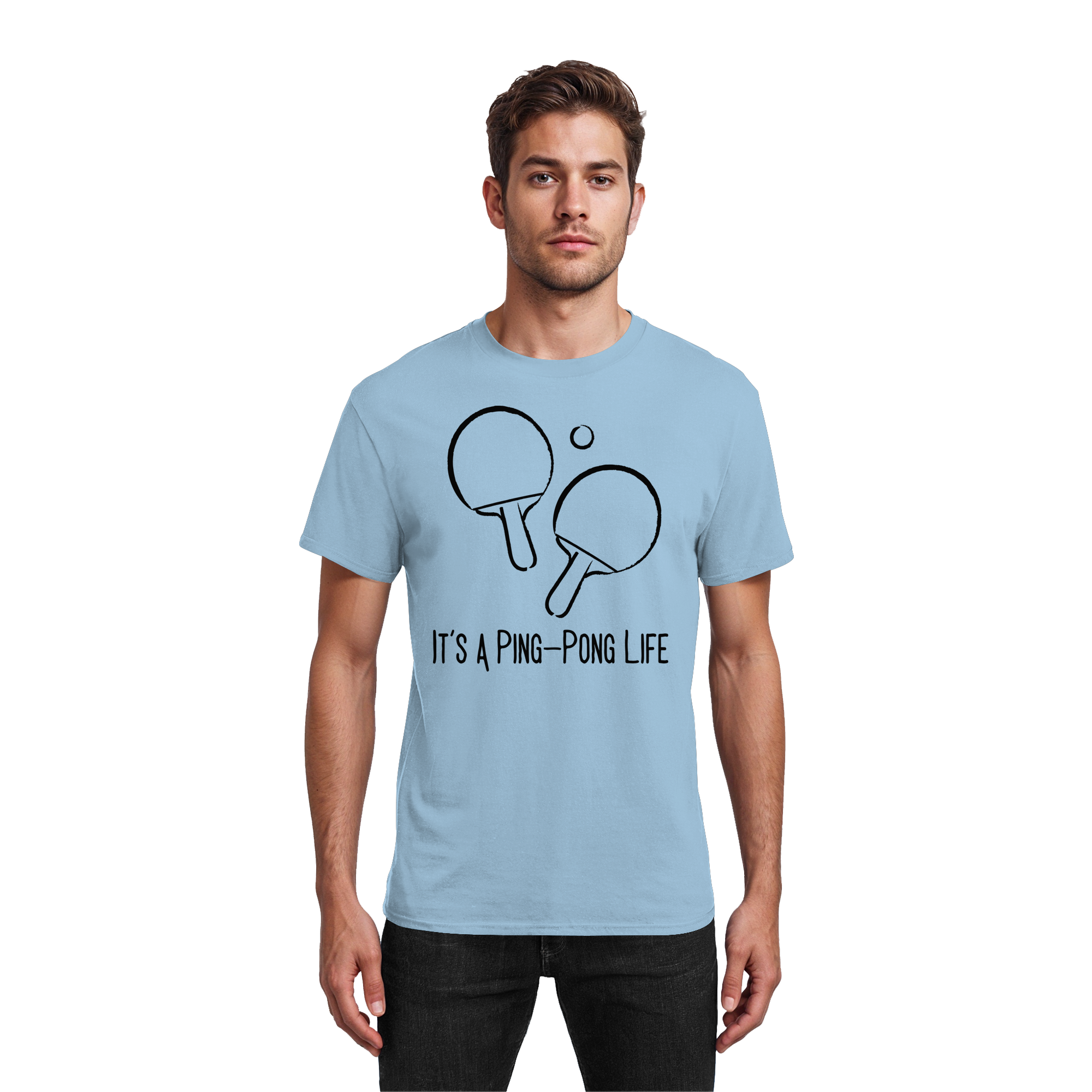It's a Ping-Pong Life - Heavy Cotton T-Shirt