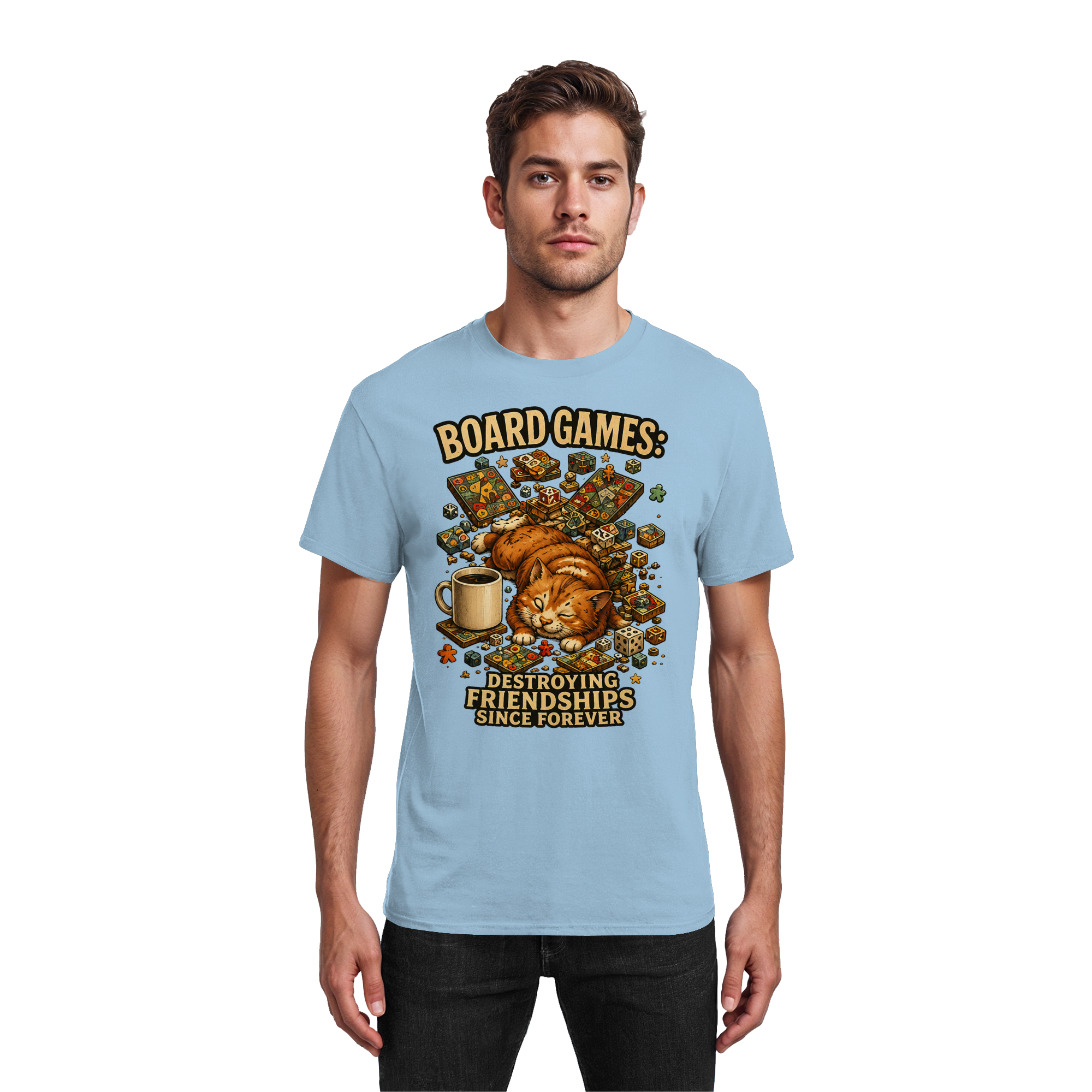 Board Games - Heavy Cotton T-Shirt