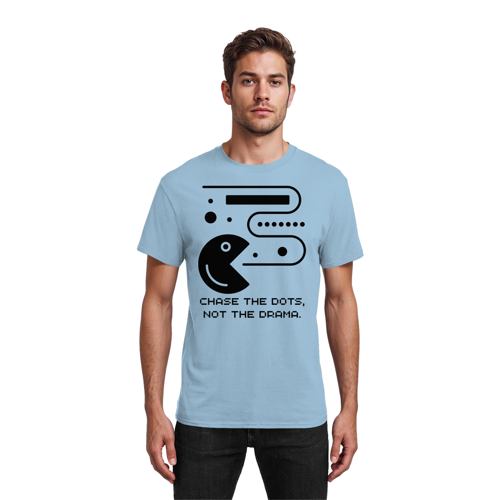 Chase the Dots, Not the Drama - Heavy Cotton T-Shirt