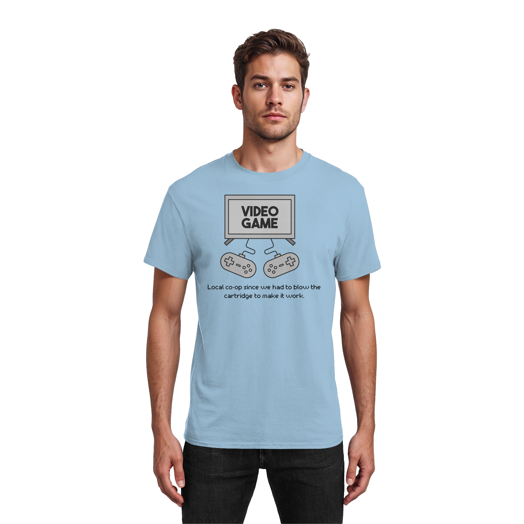 Press Start - Heavy Cotton T-Shirt