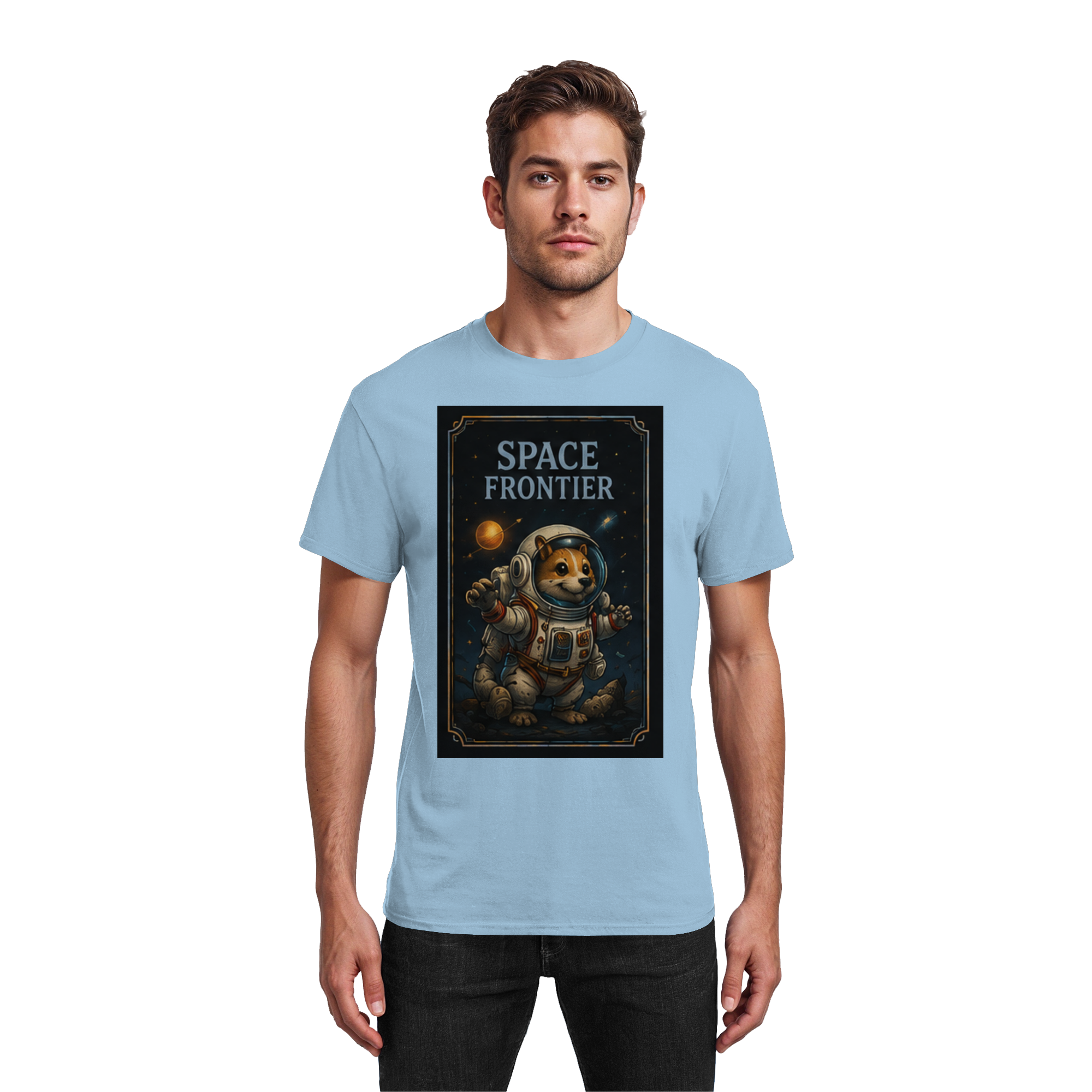Space Frontier - Heavy Cotton T-Shirt