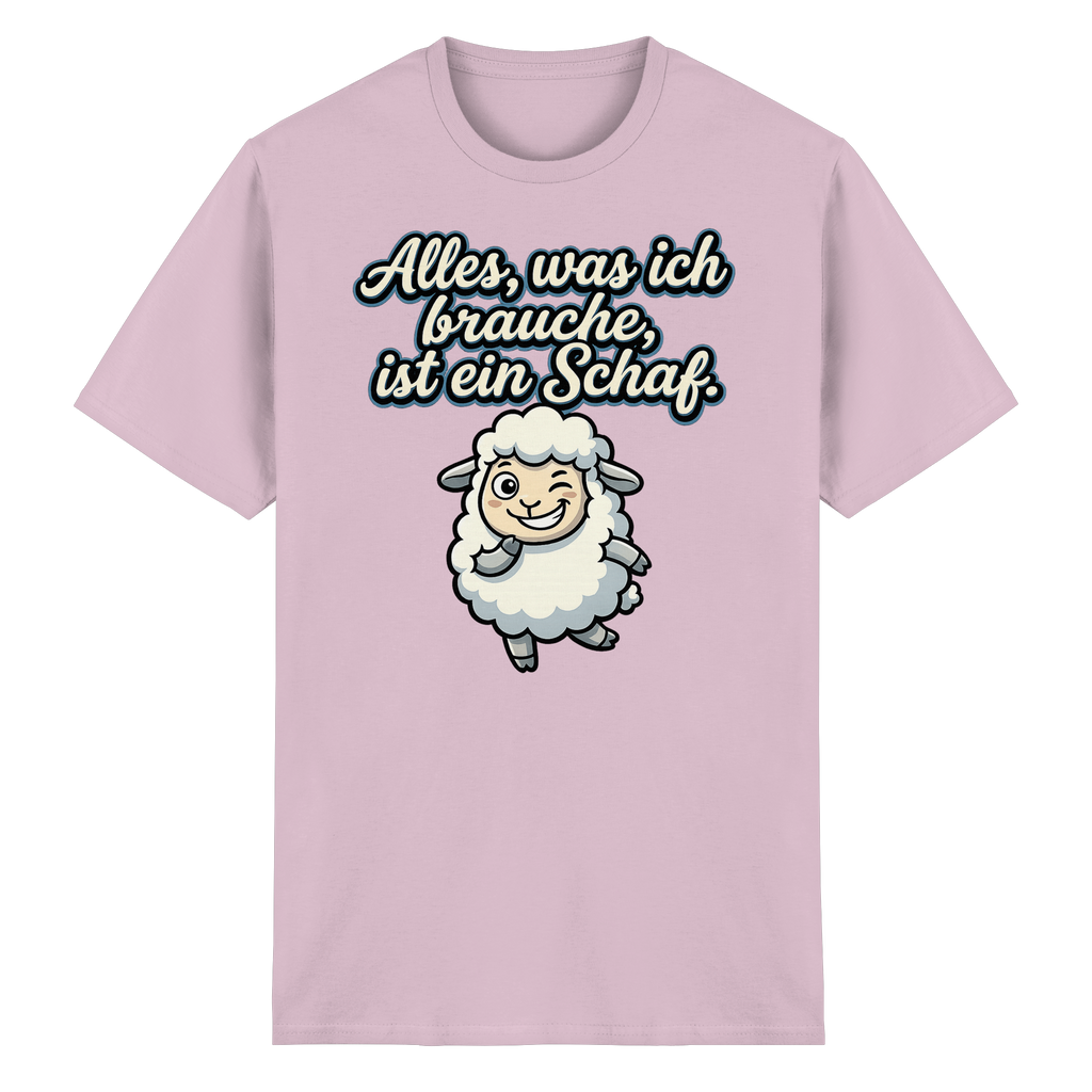 Alles, was ich brauche, ist ein Schaf!  - Heavy Cotton T-Shirt