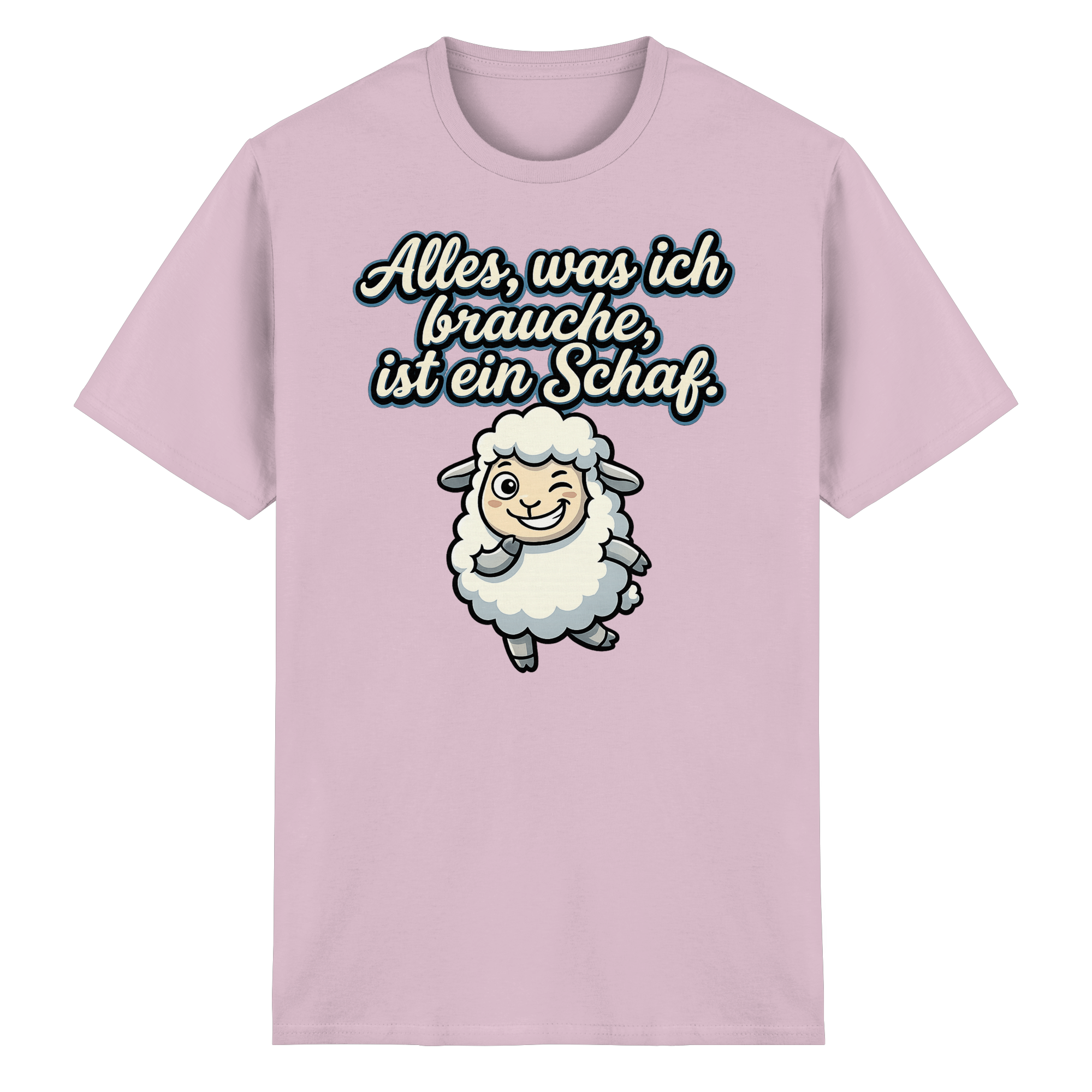 Alles, was ich brauche, ist ein Schaf!  - Heavy Cotton T-Shirt