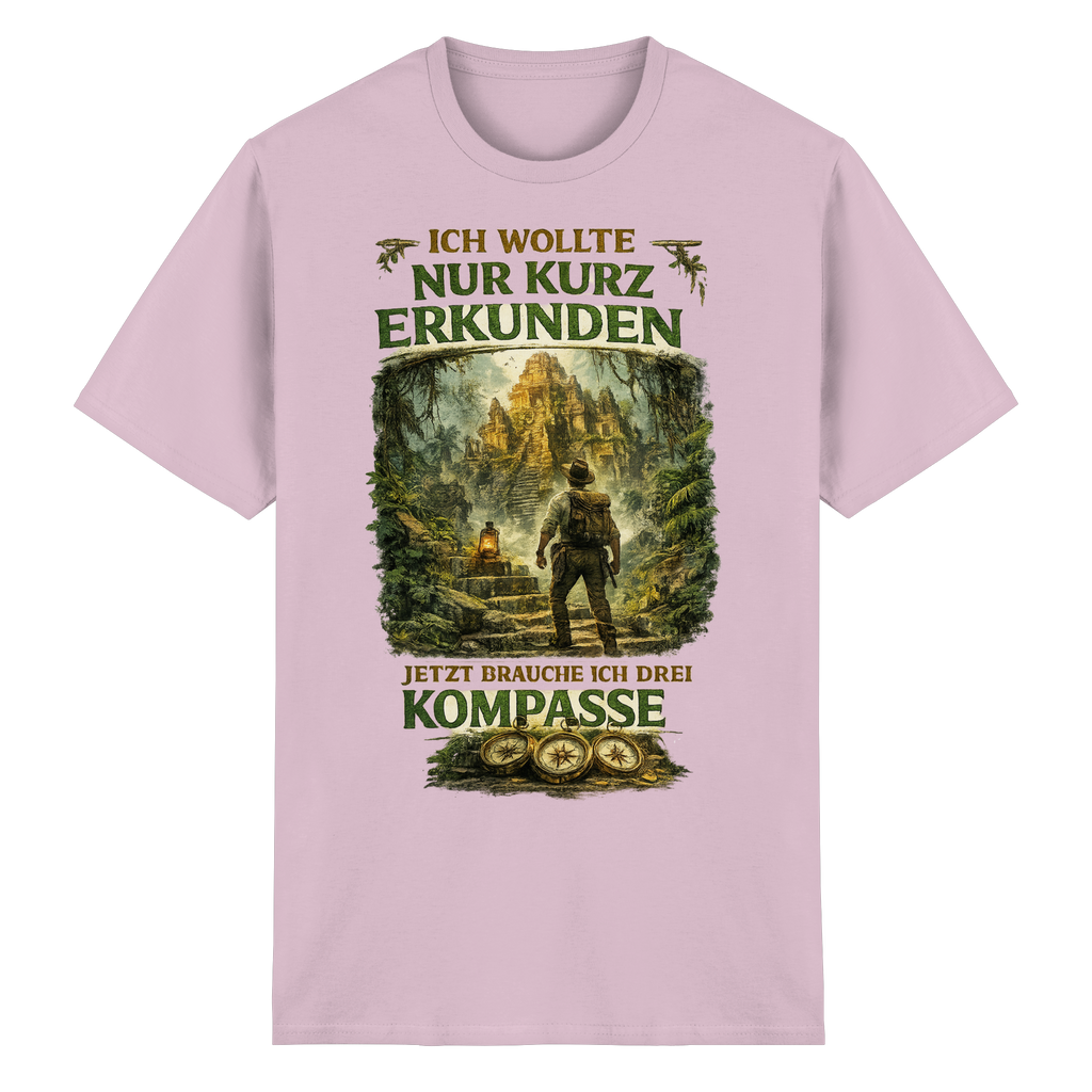 Nur kurz erkunden - Heavy Cotton T-Shirt
