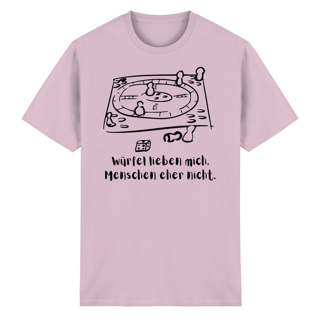 Würfel lieben mich. Menschen eher nicht. - Heavy Cotton T-Shirt