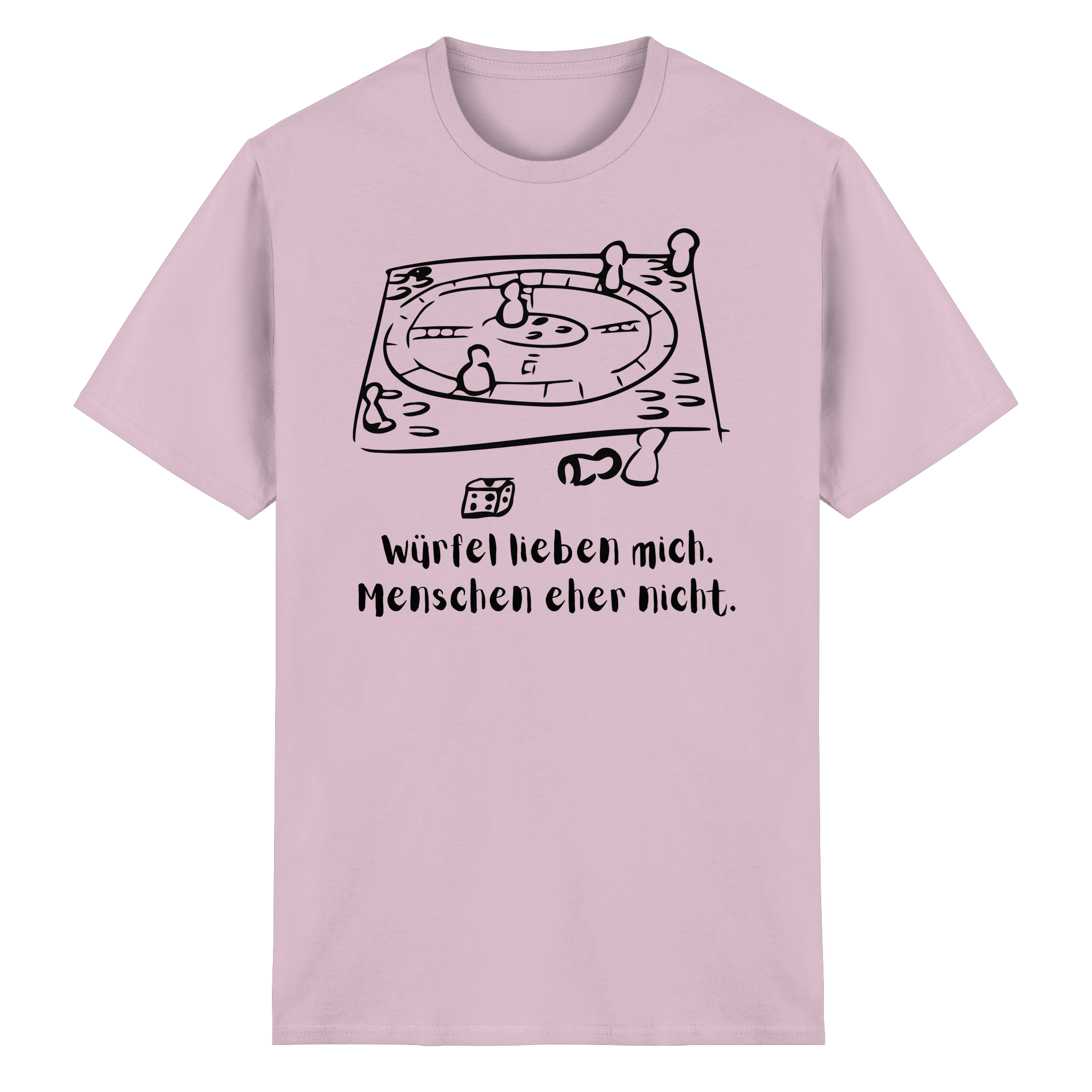 Würfel lieben mich. Menschen eher nicht. - Heavy Cotton T-Shirt