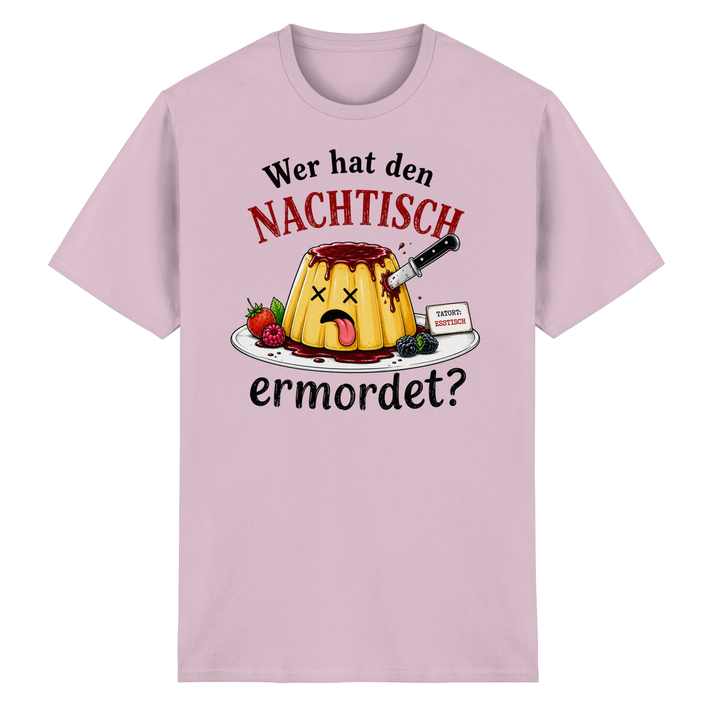 Wer hat den Nachtisch ermordet? - Heavy Cotton T-Shirt
