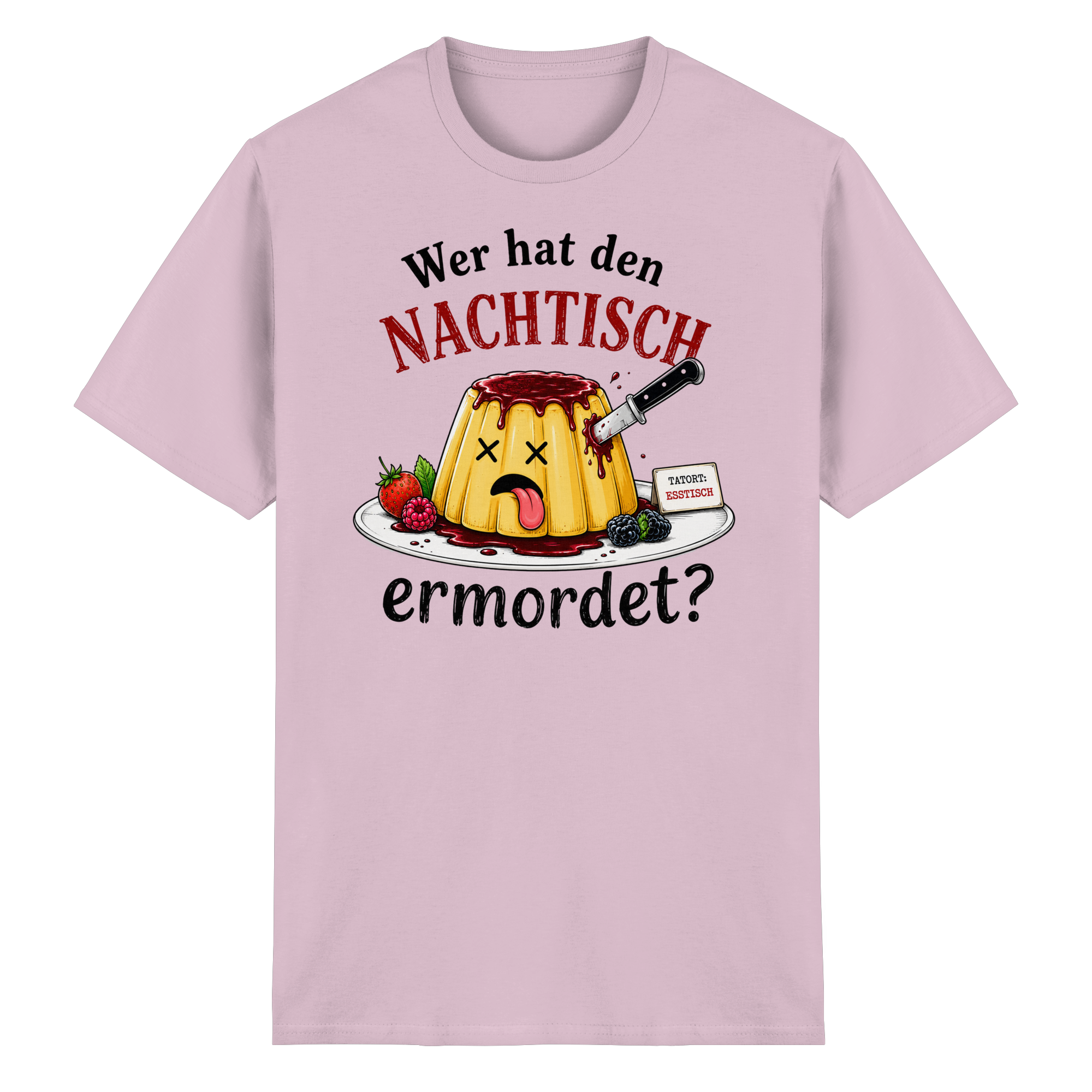 Wer hat den Nachtisch ermordet? - Heavy Cotton T-Shirt
